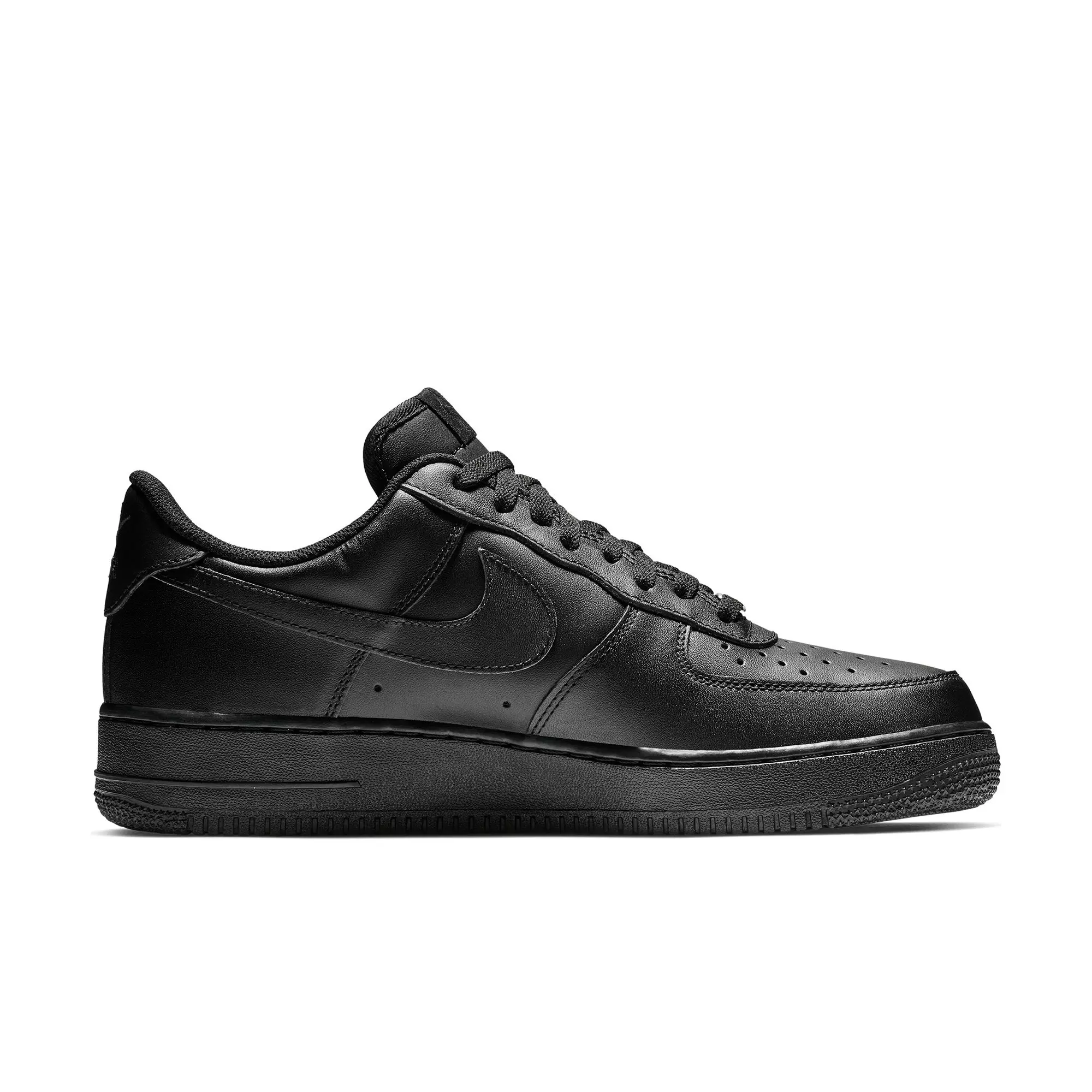Nike Air Force 1 '07 Low "Black/Black" Men's Shoe - BLACK