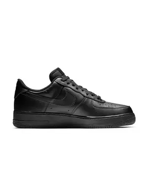 Nike Air Force 1 '07 Low Black/Black Men's Shoe - Hibbett