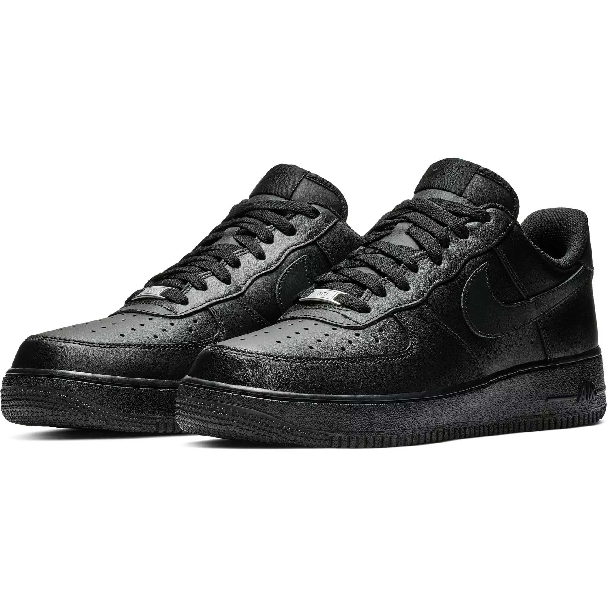 Nike Air Force 1 '07 Low "Black/Black" Men's Shoe - BLACK