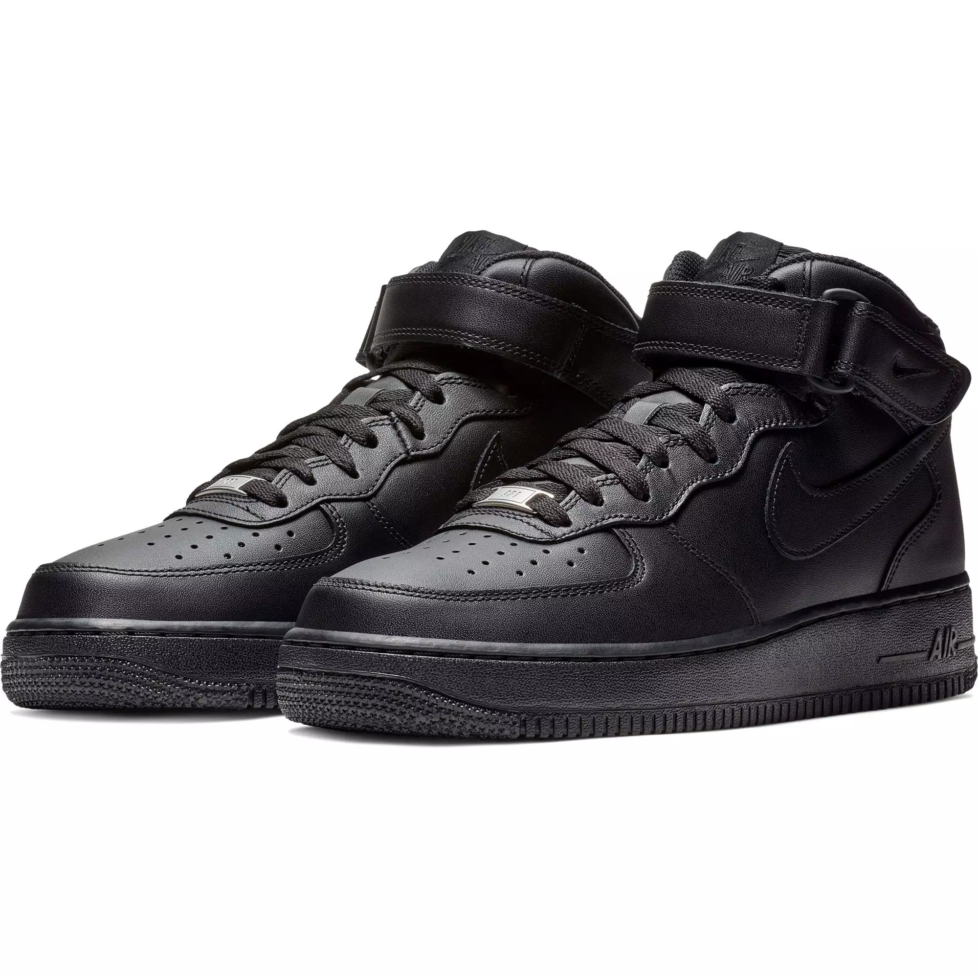 Nike Air Force 1 Mid "Black" Men's Shoe - BLACK