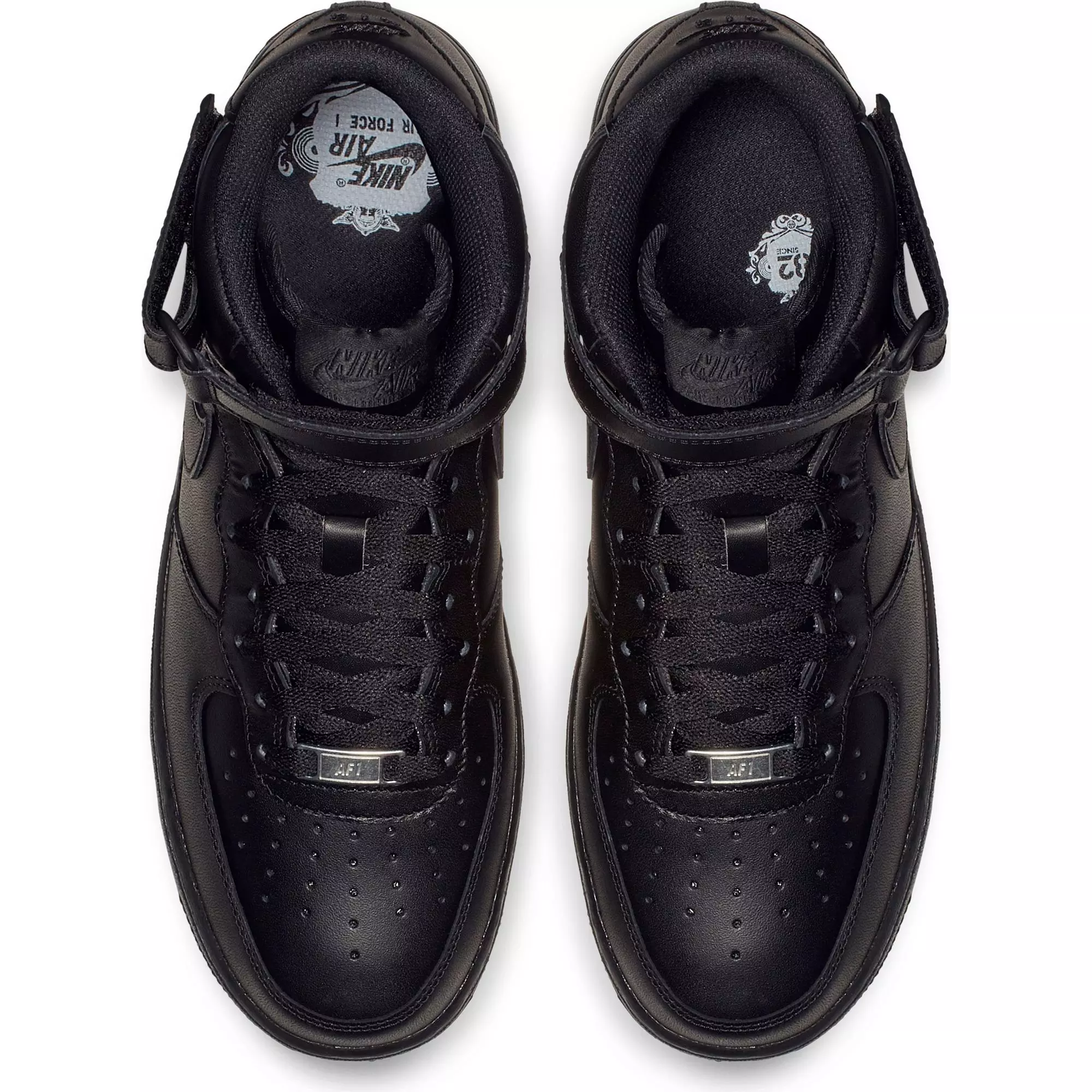 Nike Air Force 1 Mid "Black" Men's Shoe - BLACK