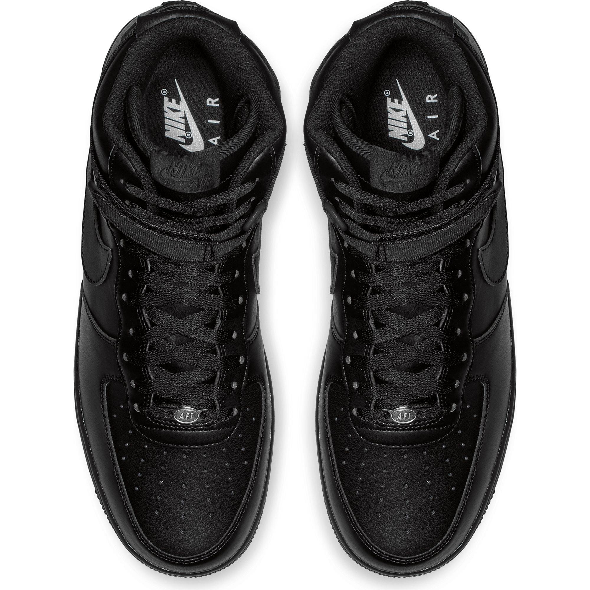 Nike Air Force 1 Low Men's Black Basketball Shoes - Hibbett