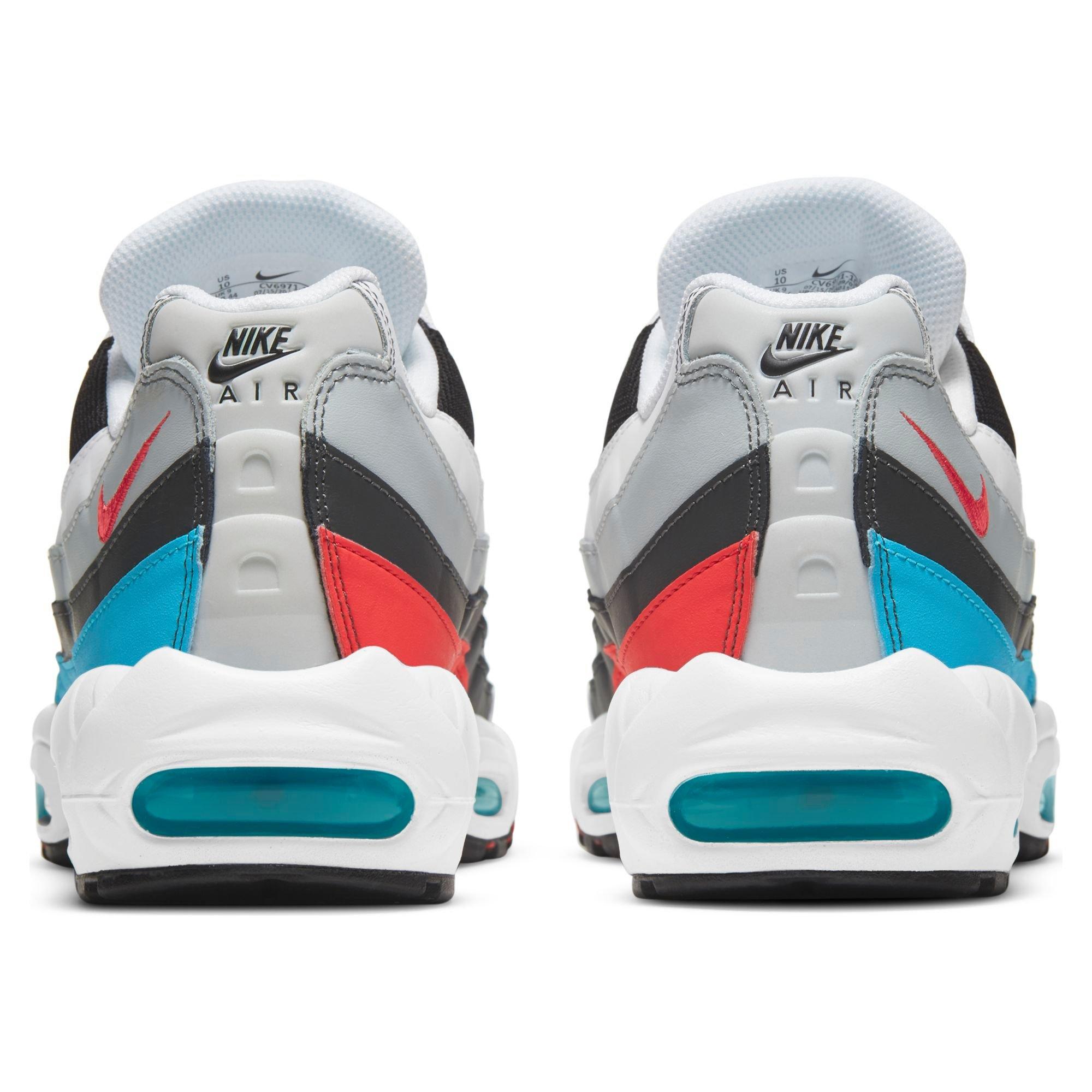 air max 95 white red and blue