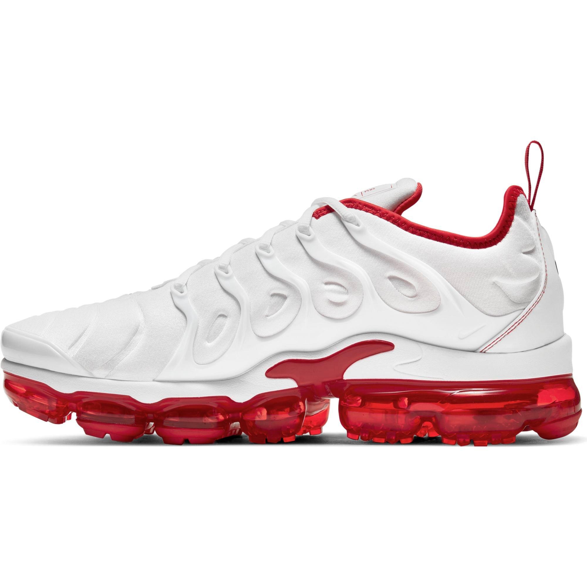 vapormax with red bottom