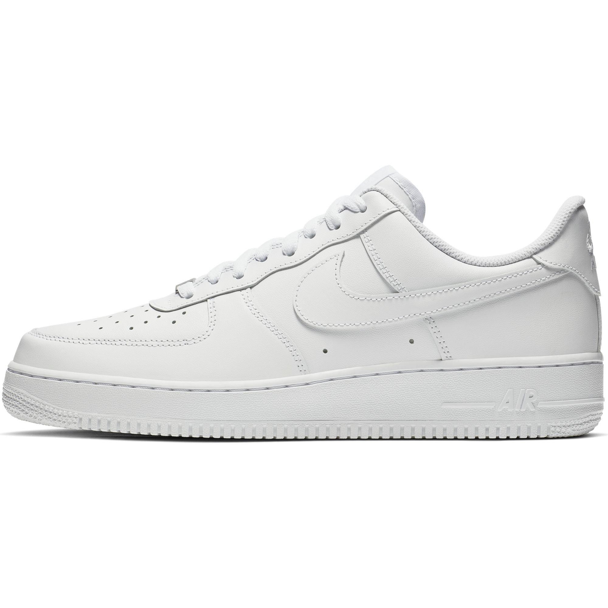 air force 1 low white mens size 8