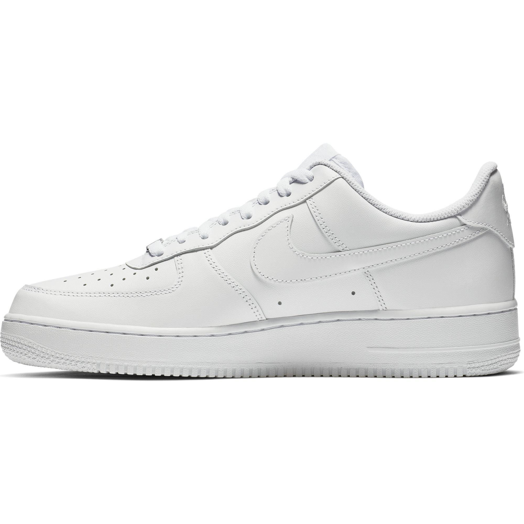 low top white air force ones mens