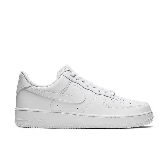 Grasa al revés base Nike Air Force 1 Low LE "White/White" Men's Shoe