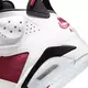 Jordan 6 Retro "Carmine" Men's Shoe - MAROON/WHITE Thumbnail View 4