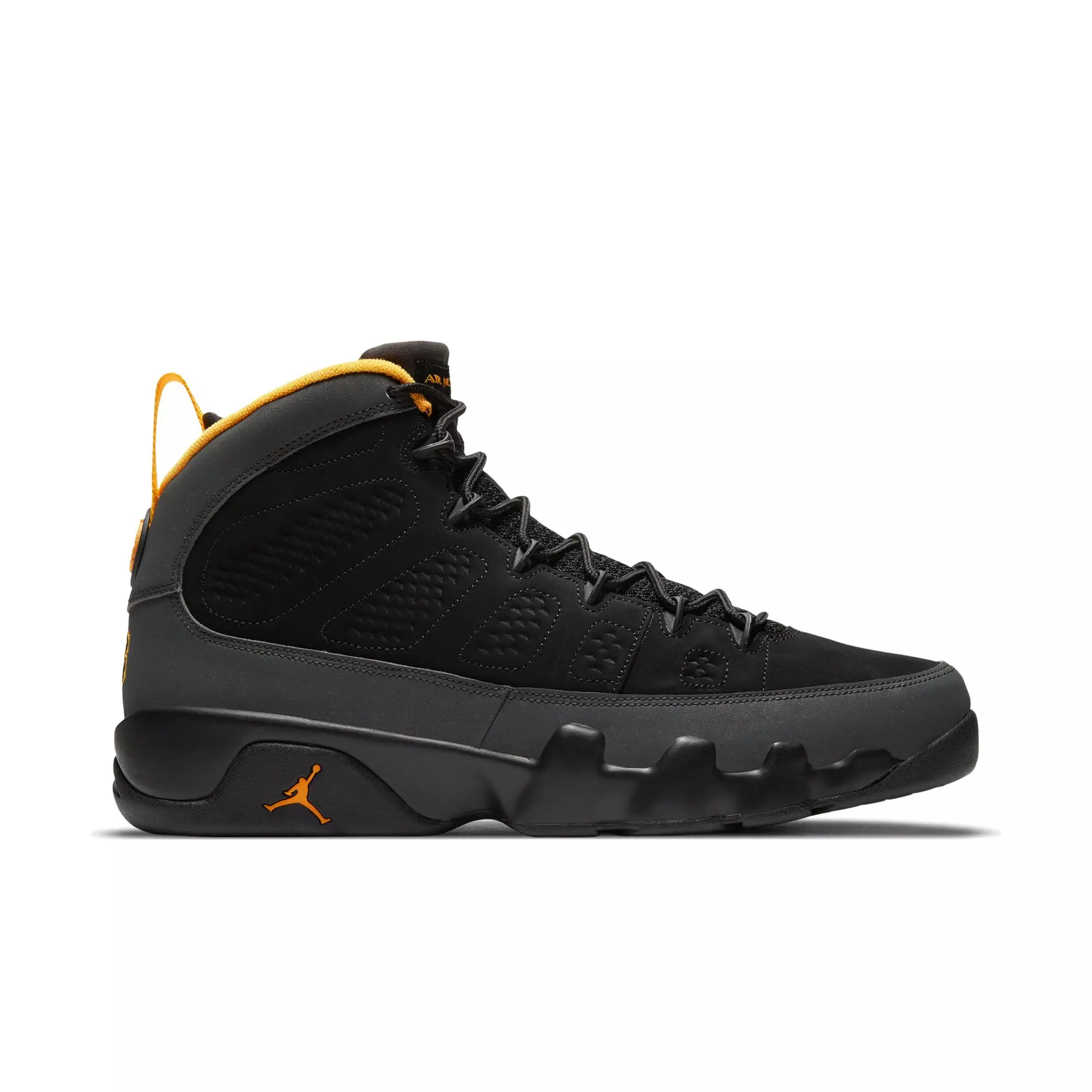 hibbett sports yellow and black jordans