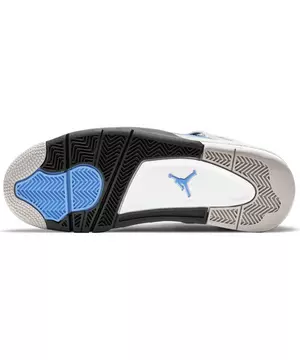 Jordan 4 Retro University Blue/Black/White Men's Shoe - Hibbett