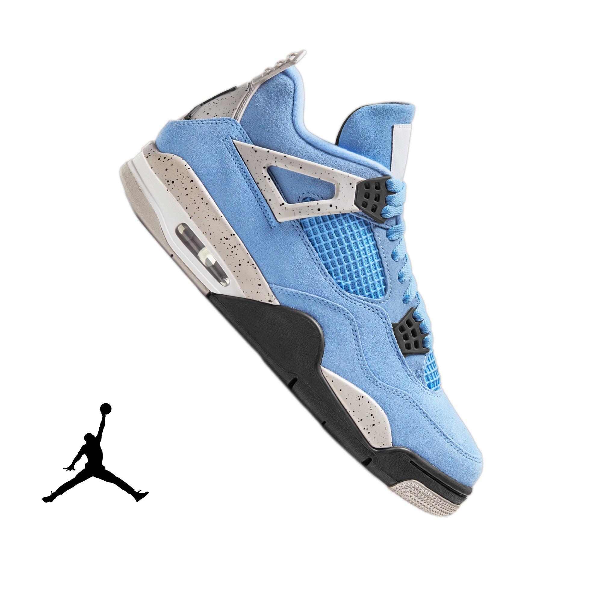 black and white jordan 4