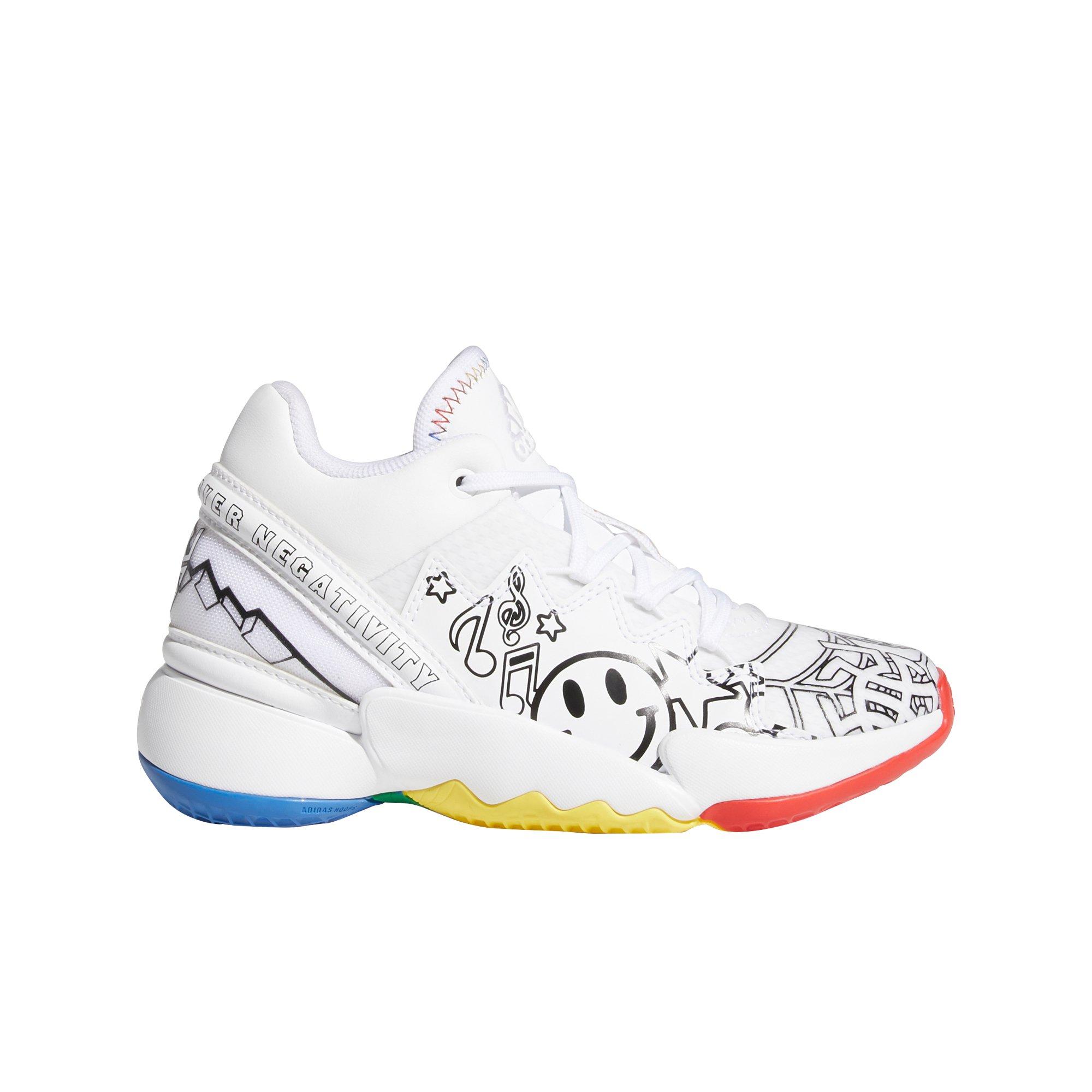 Adidas basketball cheap shoes preschool