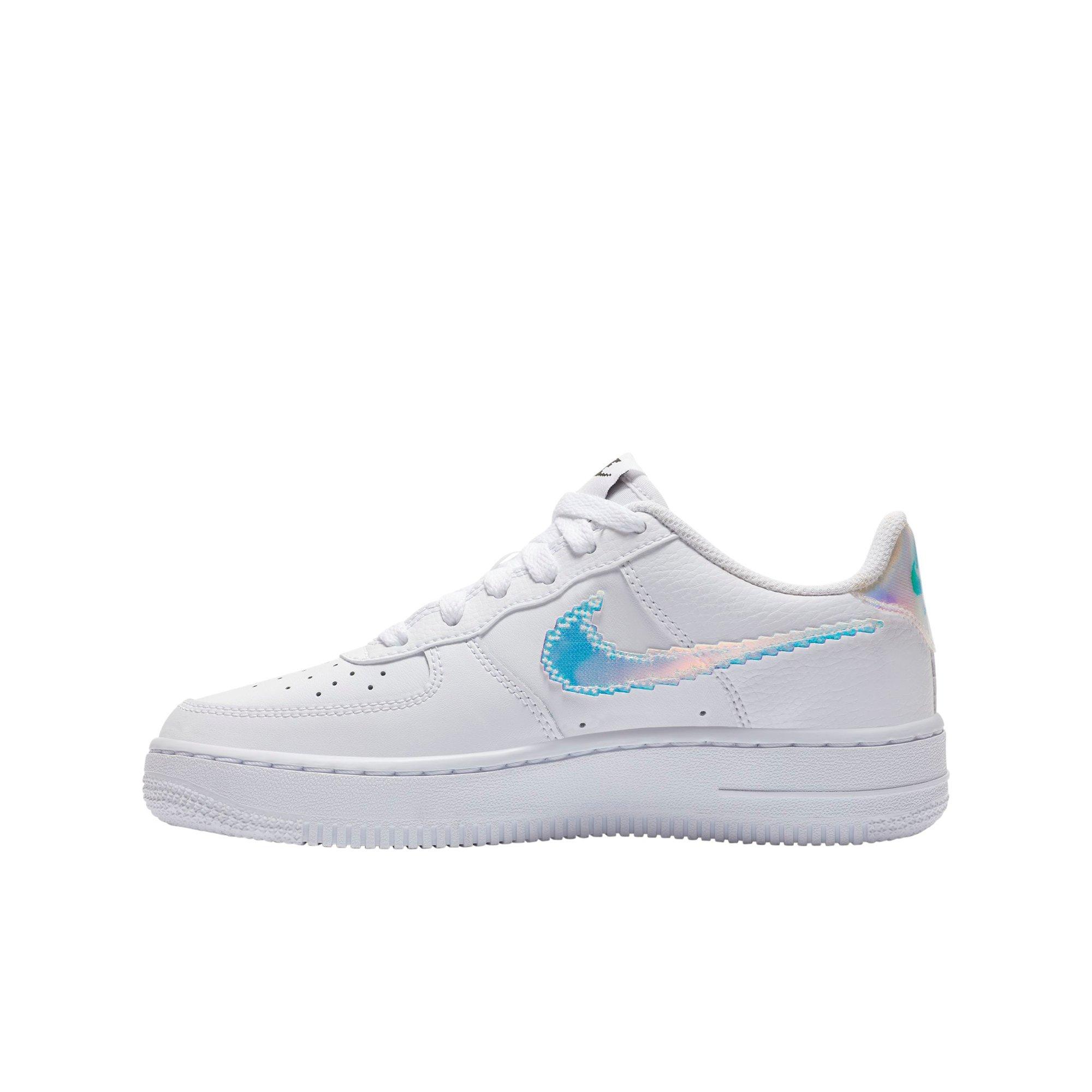 white air force ones hibbett sports