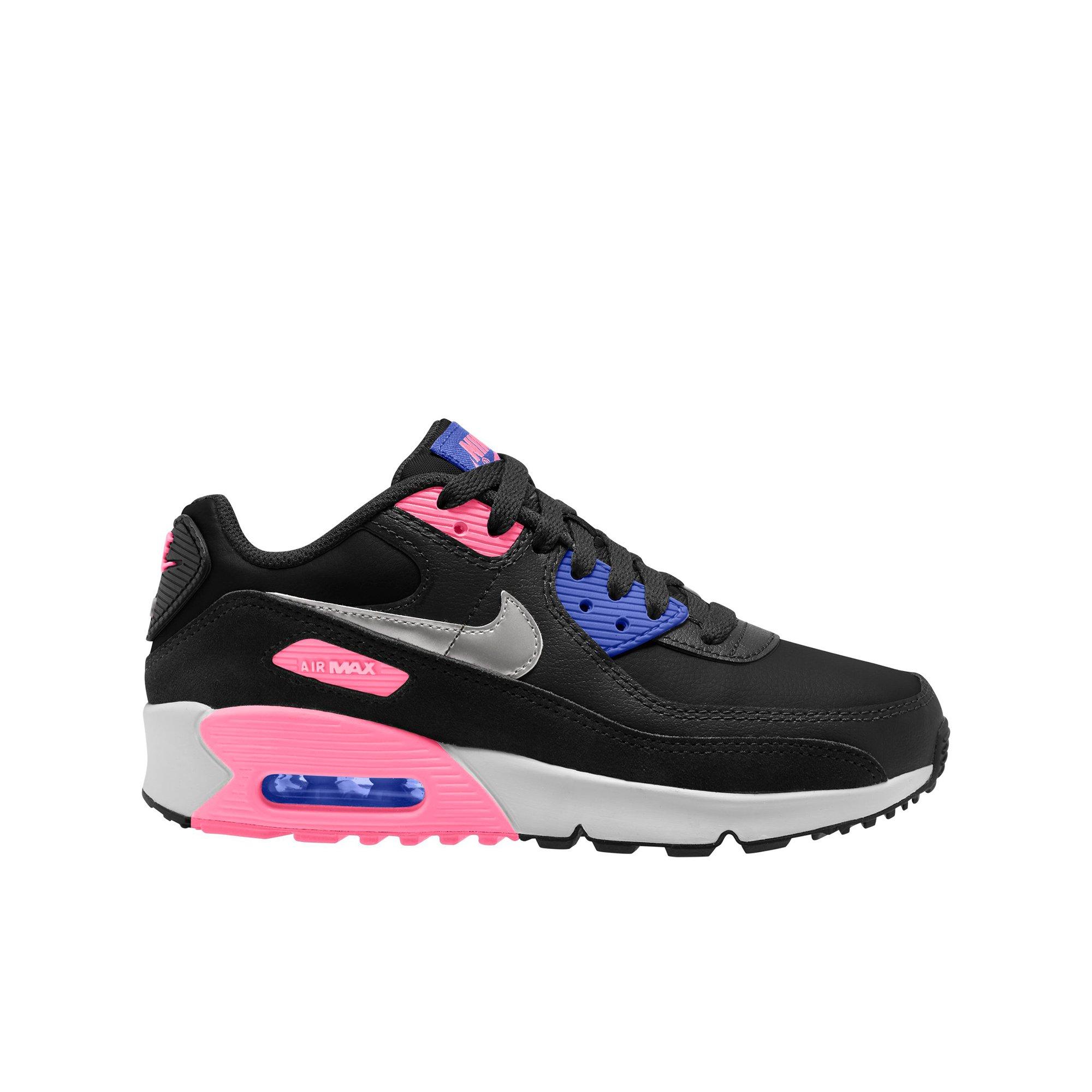 Pink and silver nike hotsell air max