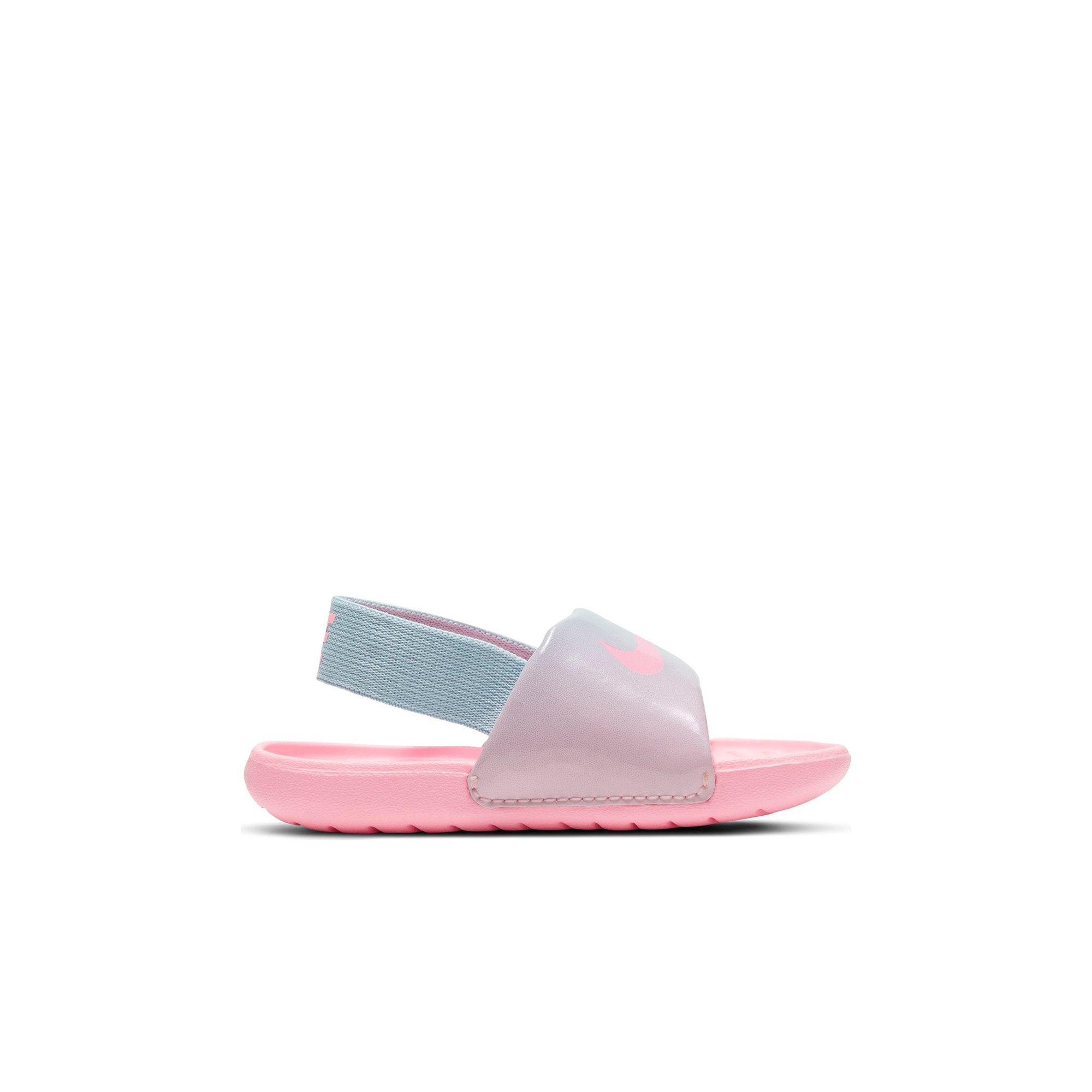 Nike Kawa SE Arctic Punch/Lt Armory Blue Toddler Girls' Slide - Hibbett |  City Gear