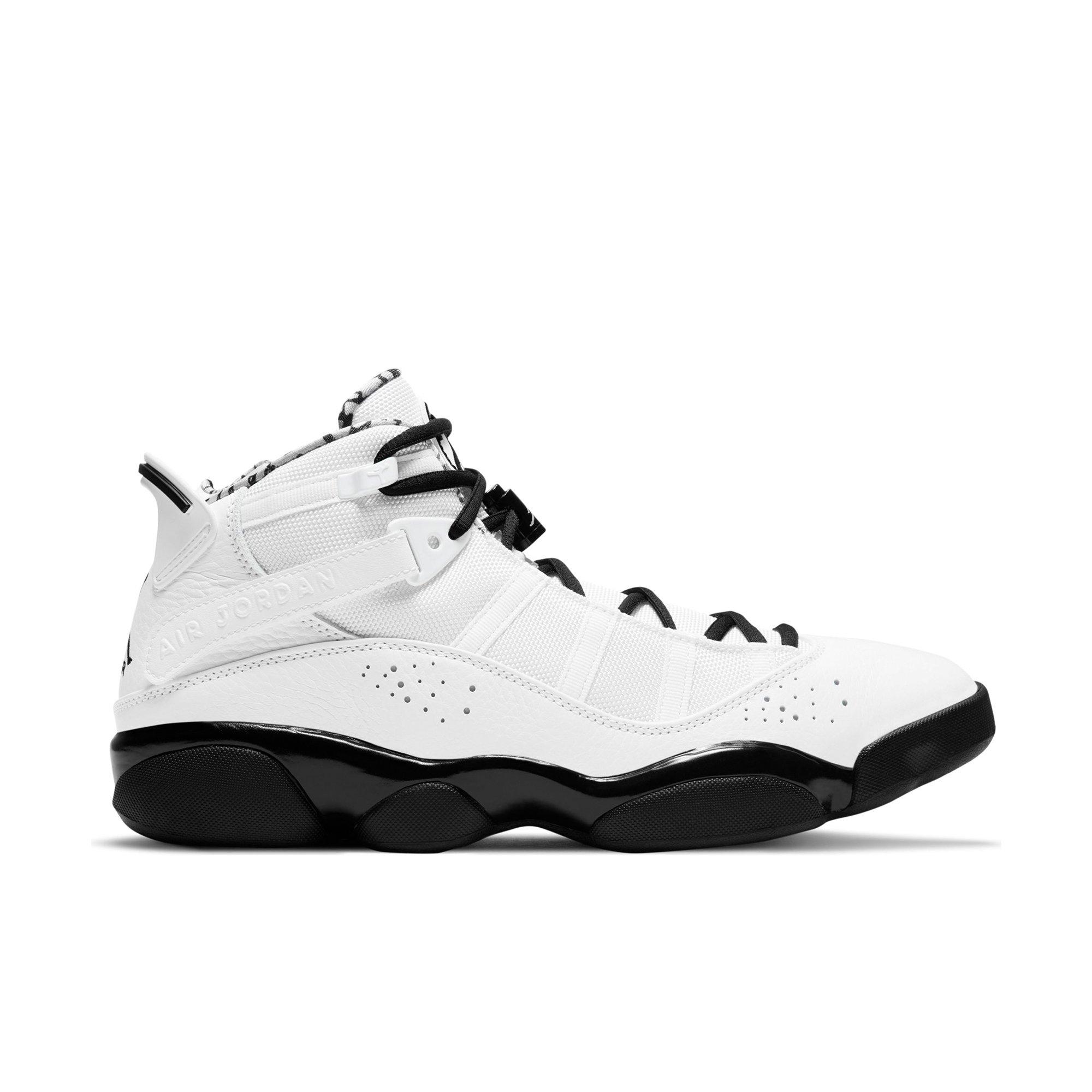 Jordan 6 rings hot sale white and gold