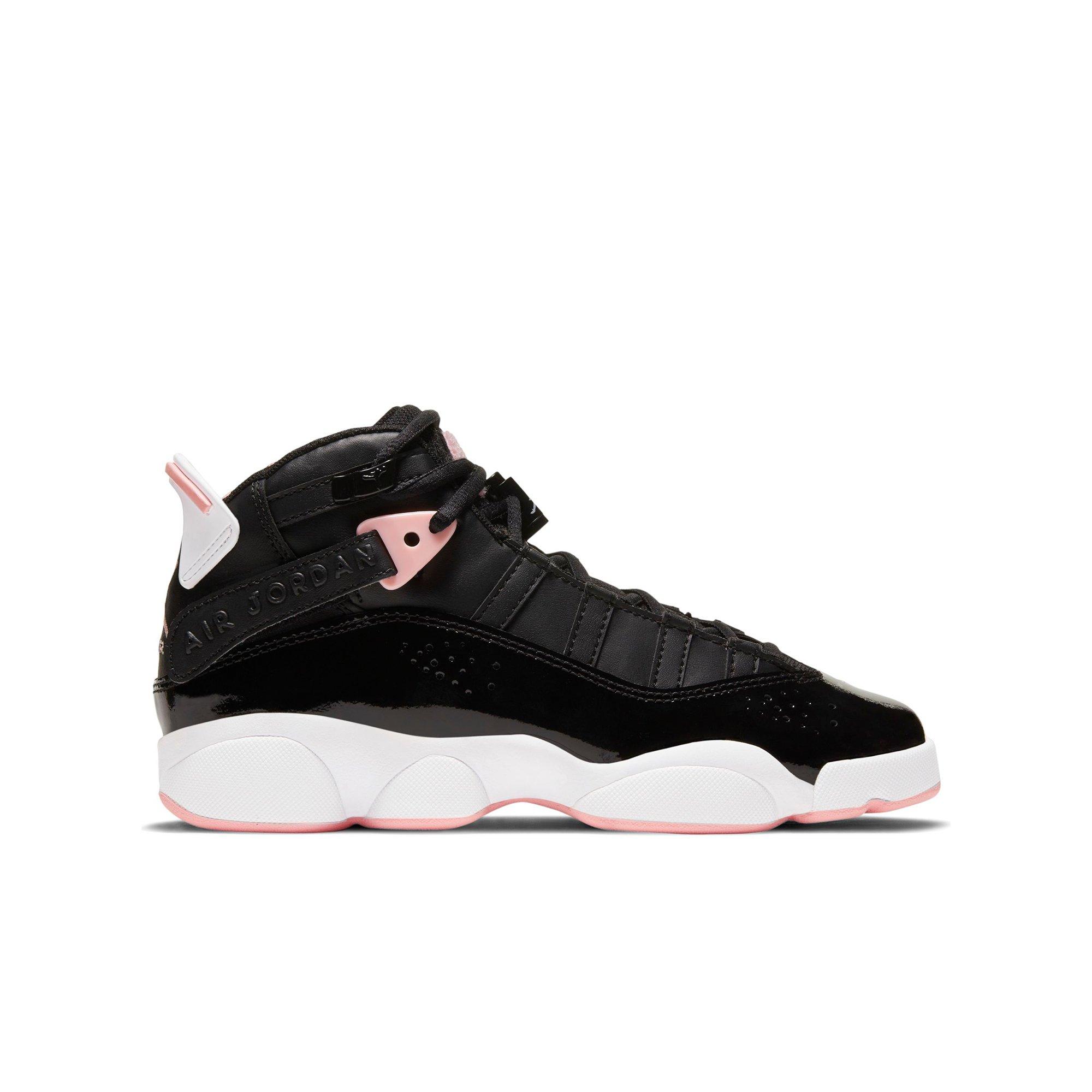 Air jordan 6 shop rings pink and black