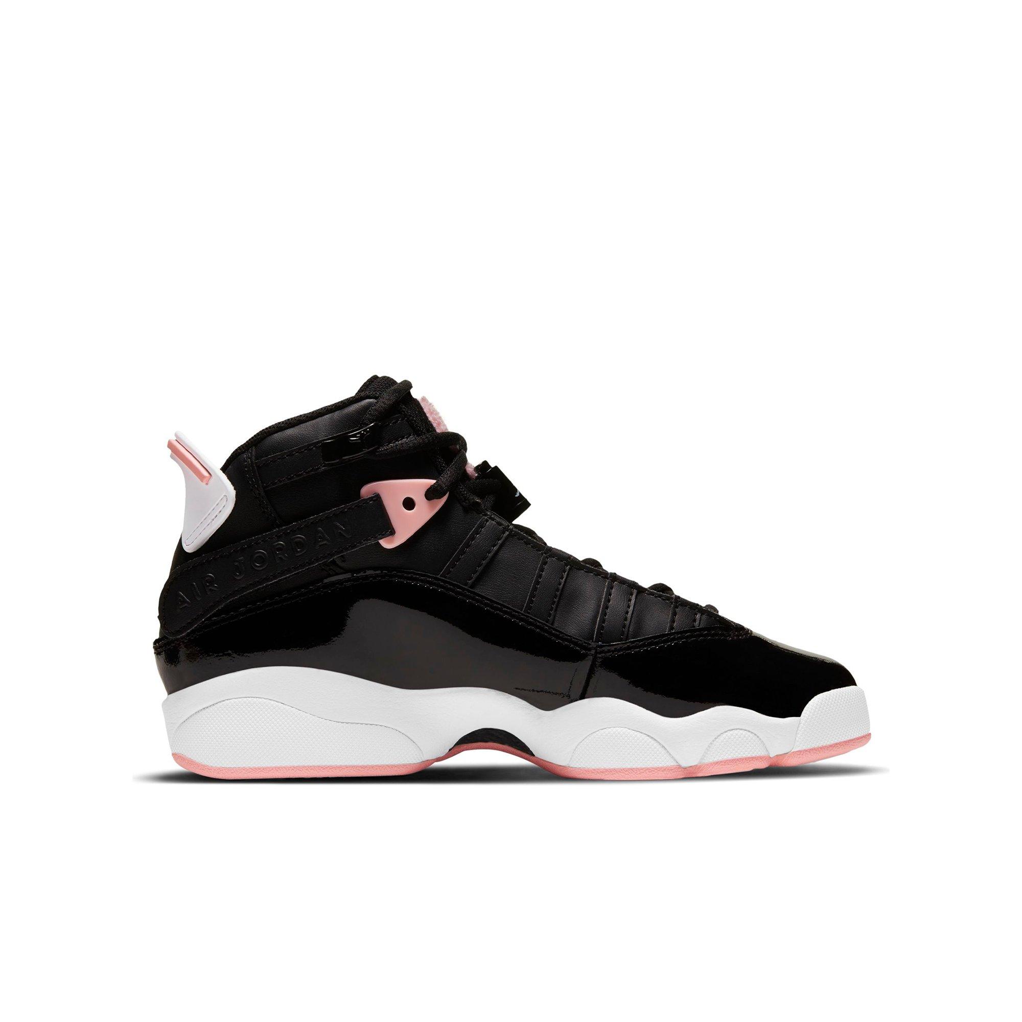 Jordan 6 rings store black pink