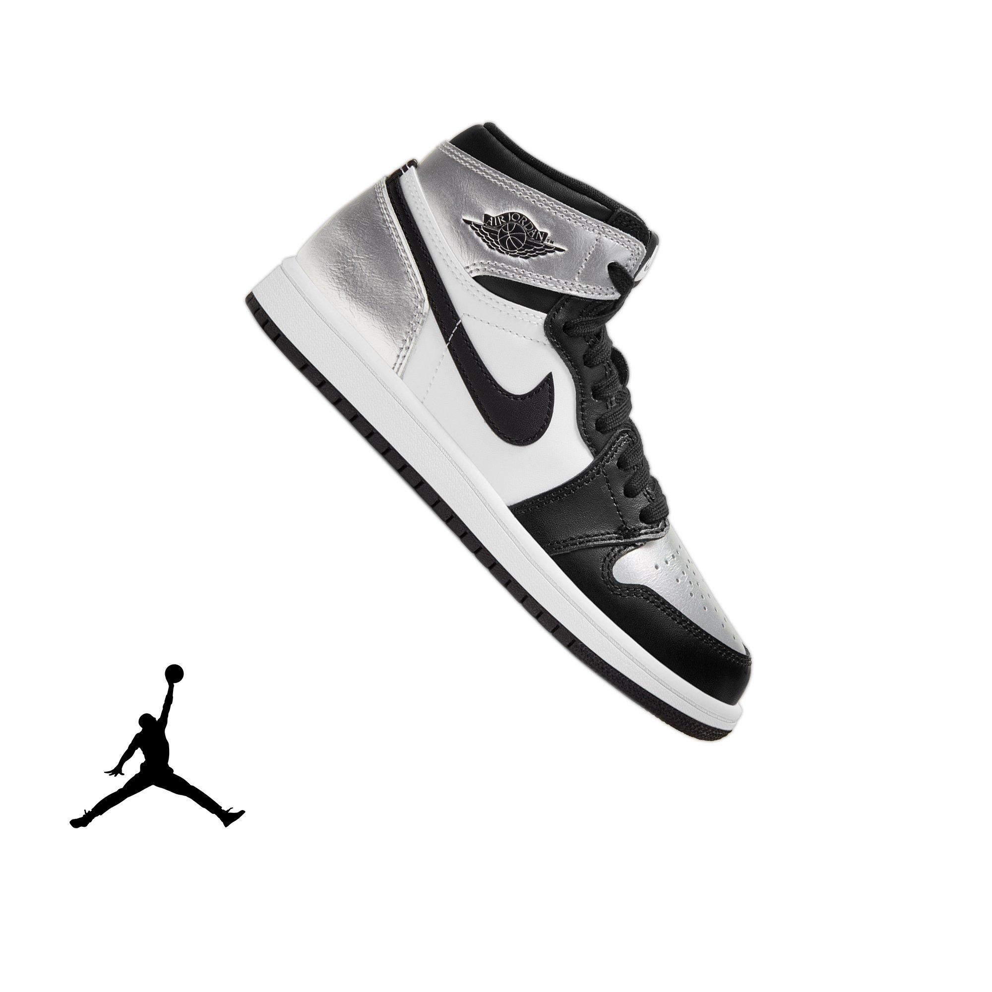 black and white jordan aj 1