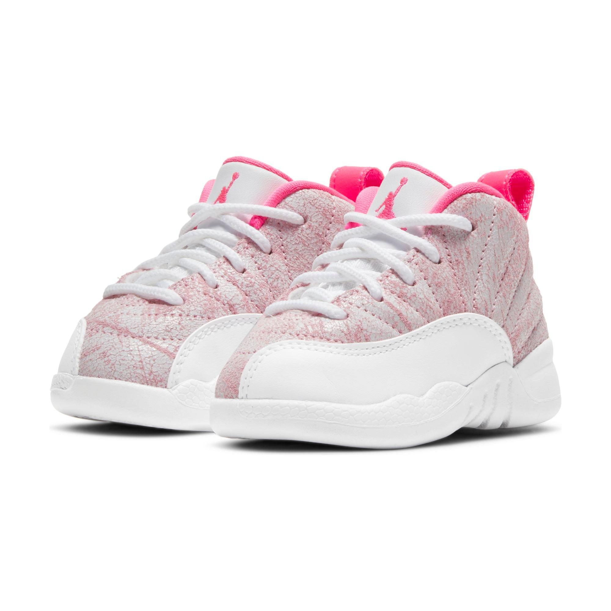 infant jordan 12 pink