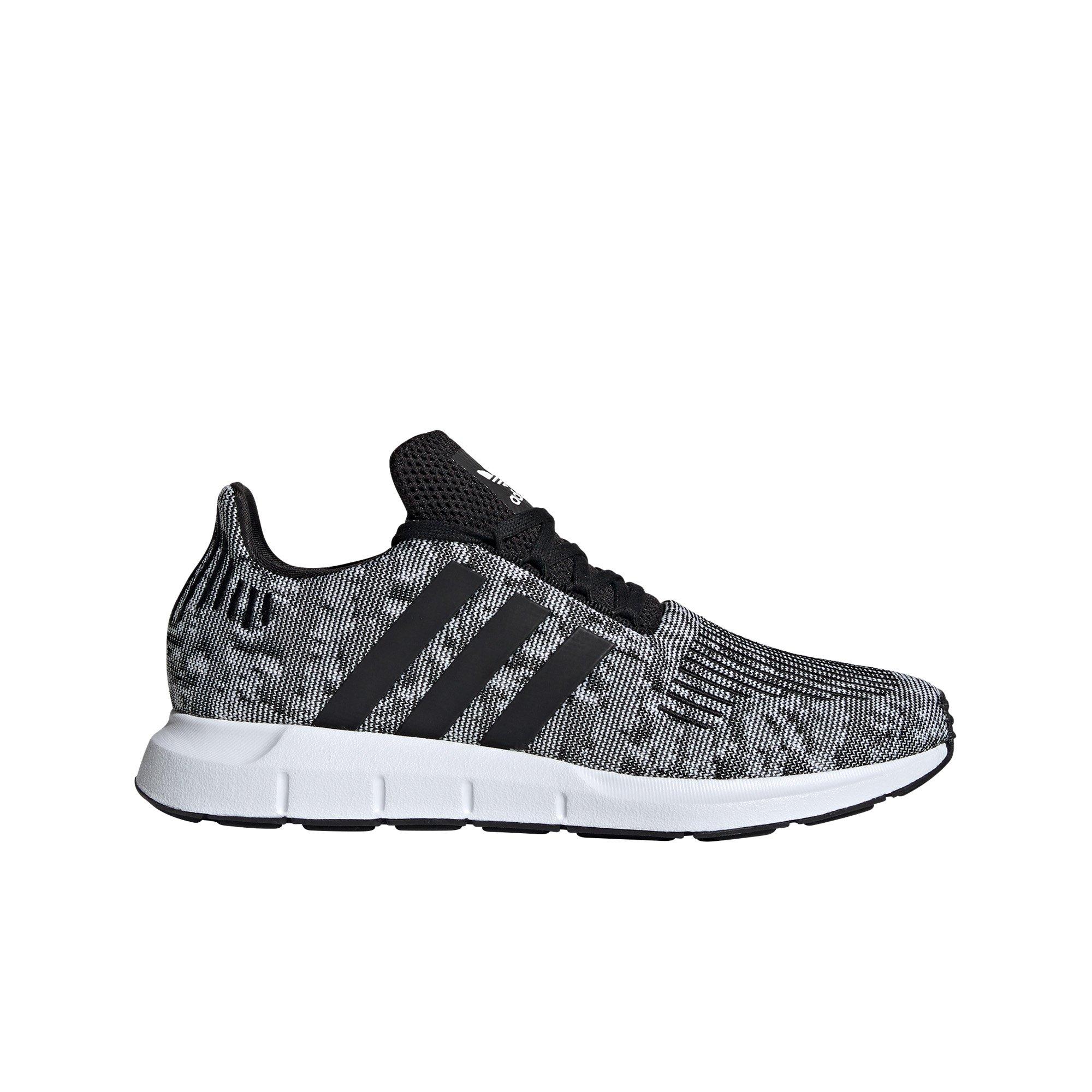 Adidas swift run white sale core black