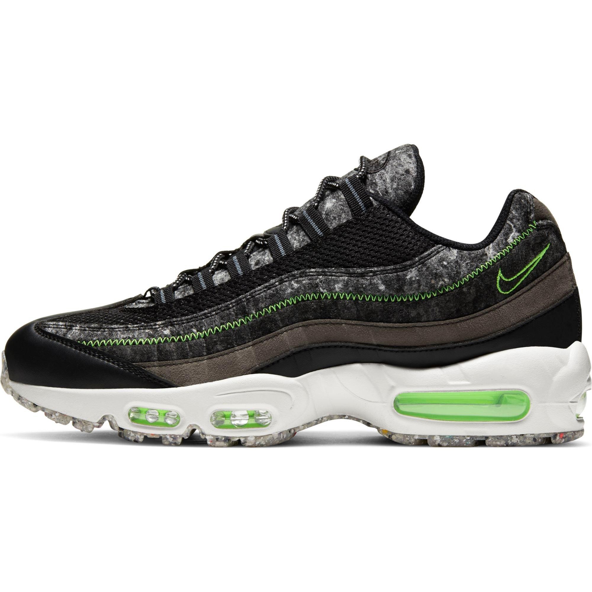 nike air max 95 essential black electric green