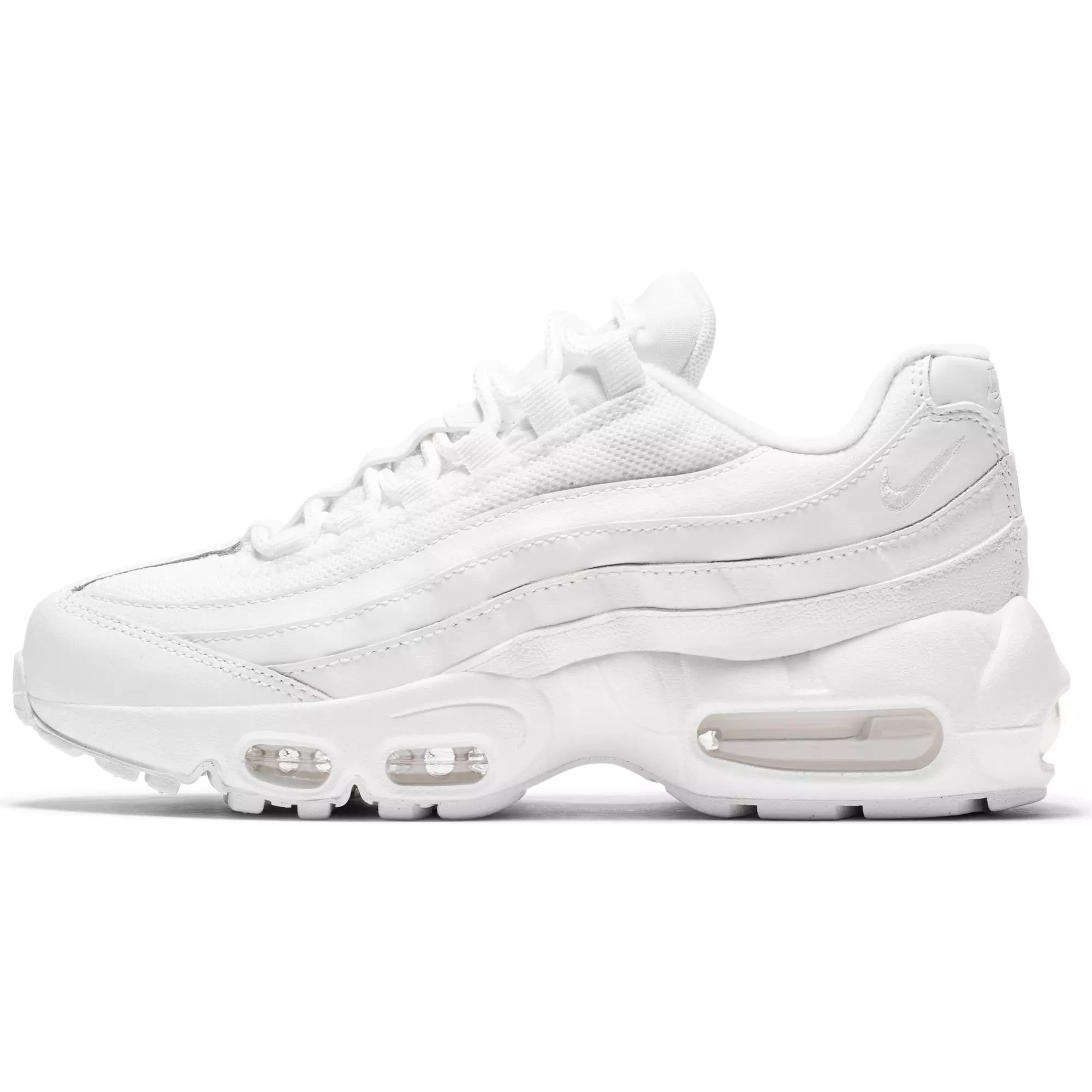 Nike Air Max 95 Recraft "White" Grade School Boys' Shoe - WHITE