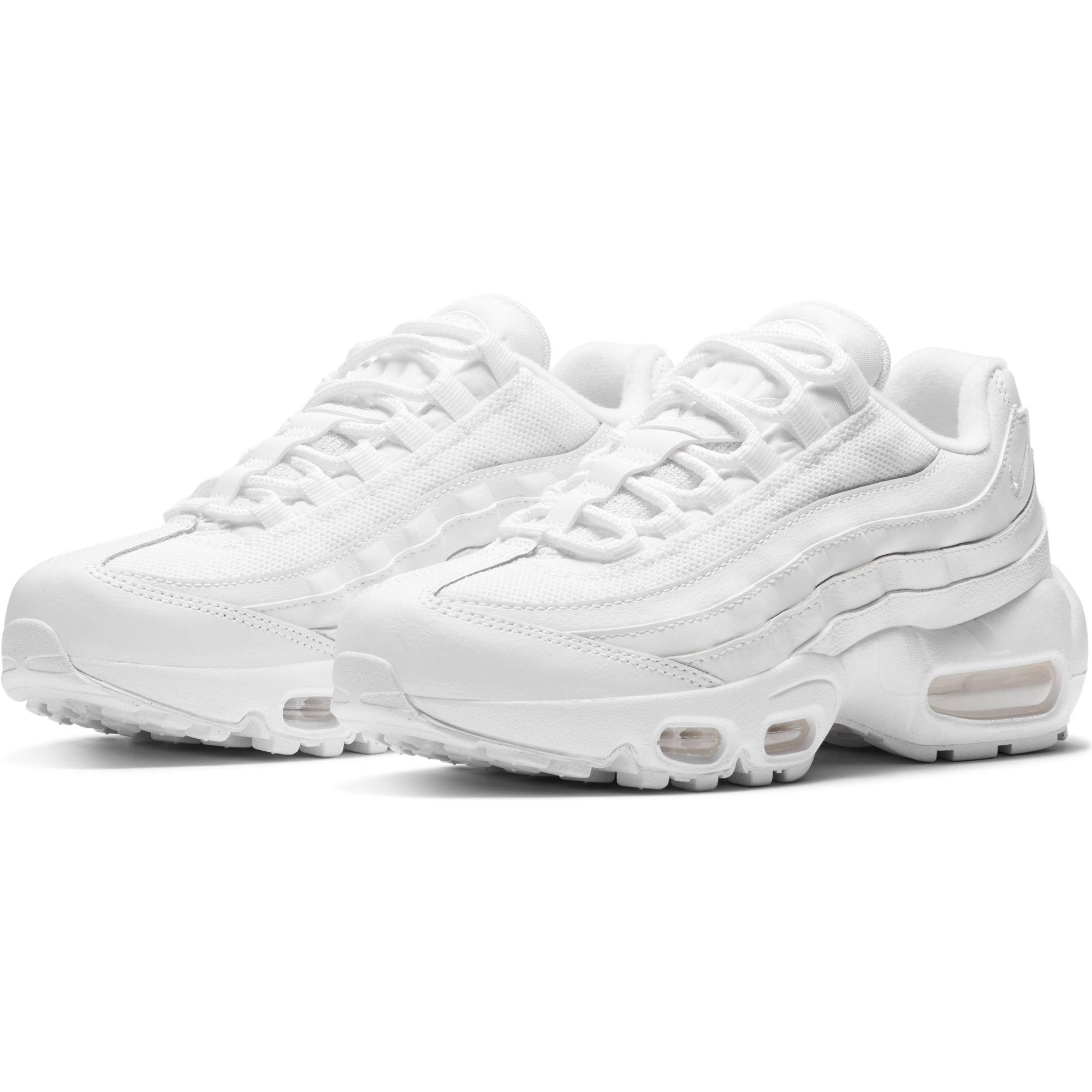 Nike Air Max 95 Recraft "White" Grade School Boys' Shoe - WHITE Thumbnail View 6