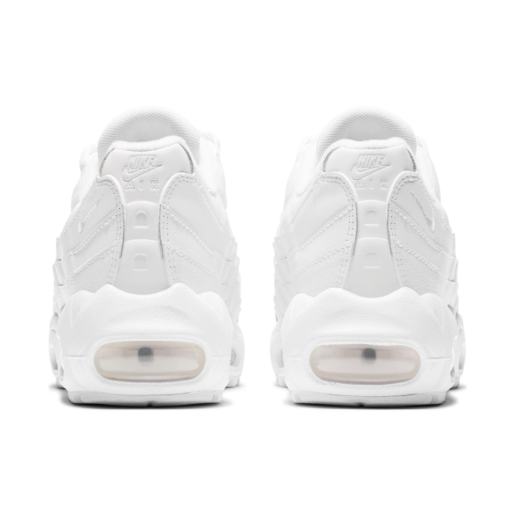 Nike Air Max 95 Recraft "White" Grade School Boys' Shoe - WHITE Thumbnail View 7