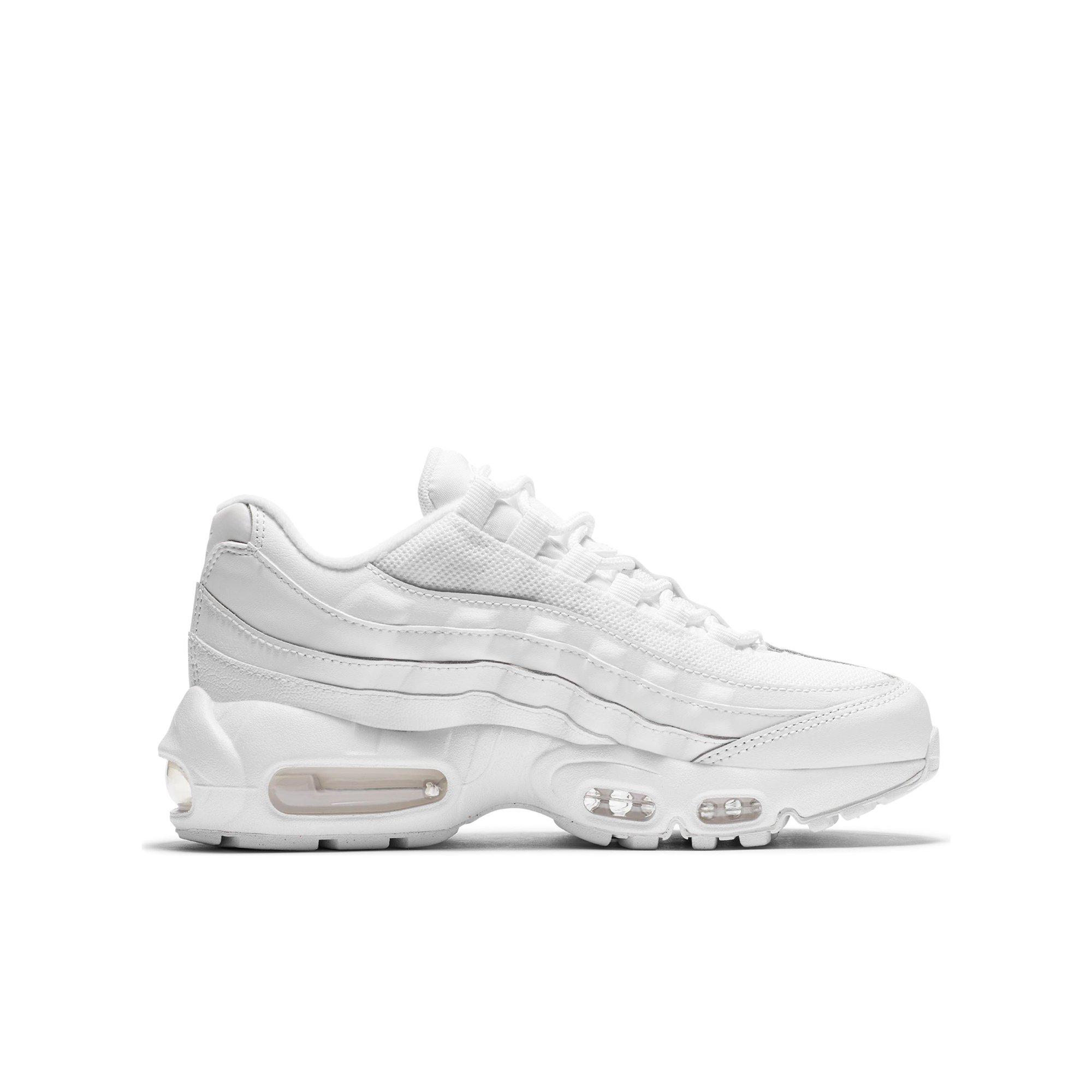 Nike Air Max 95 Recraft "White" Grade School Boys' Shoe - WHITE Thumbnail View 2