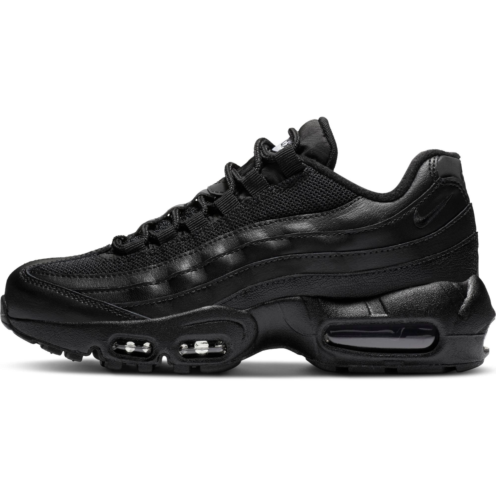 Nike Air Max 95 Recraft "Black" Grade School Boys' Shoe - BLACK Thumbnail View 3