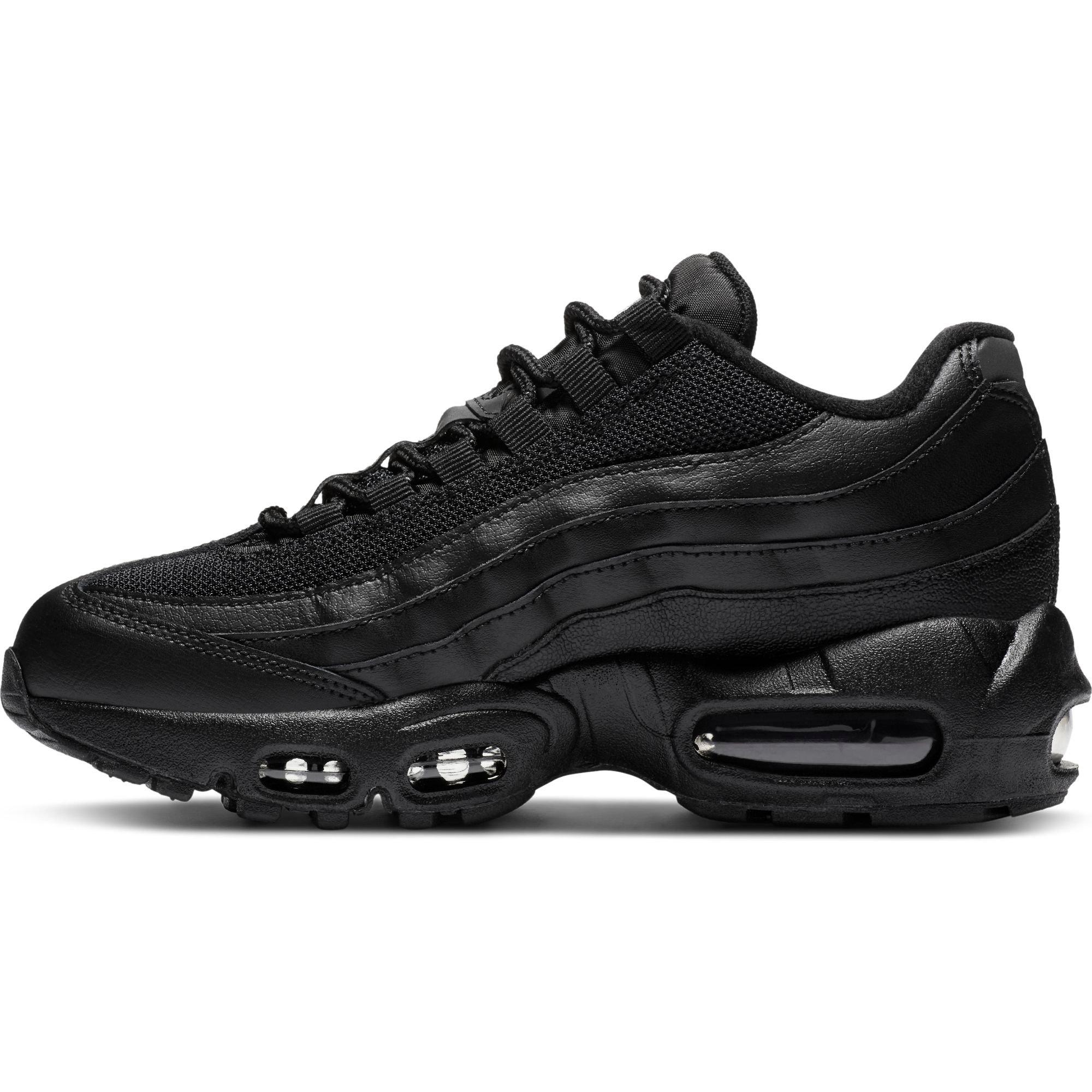 Nike Air Max 95 Recraft "Black" Grade School Boys' Shoe - BLACK Thumbnail View 4