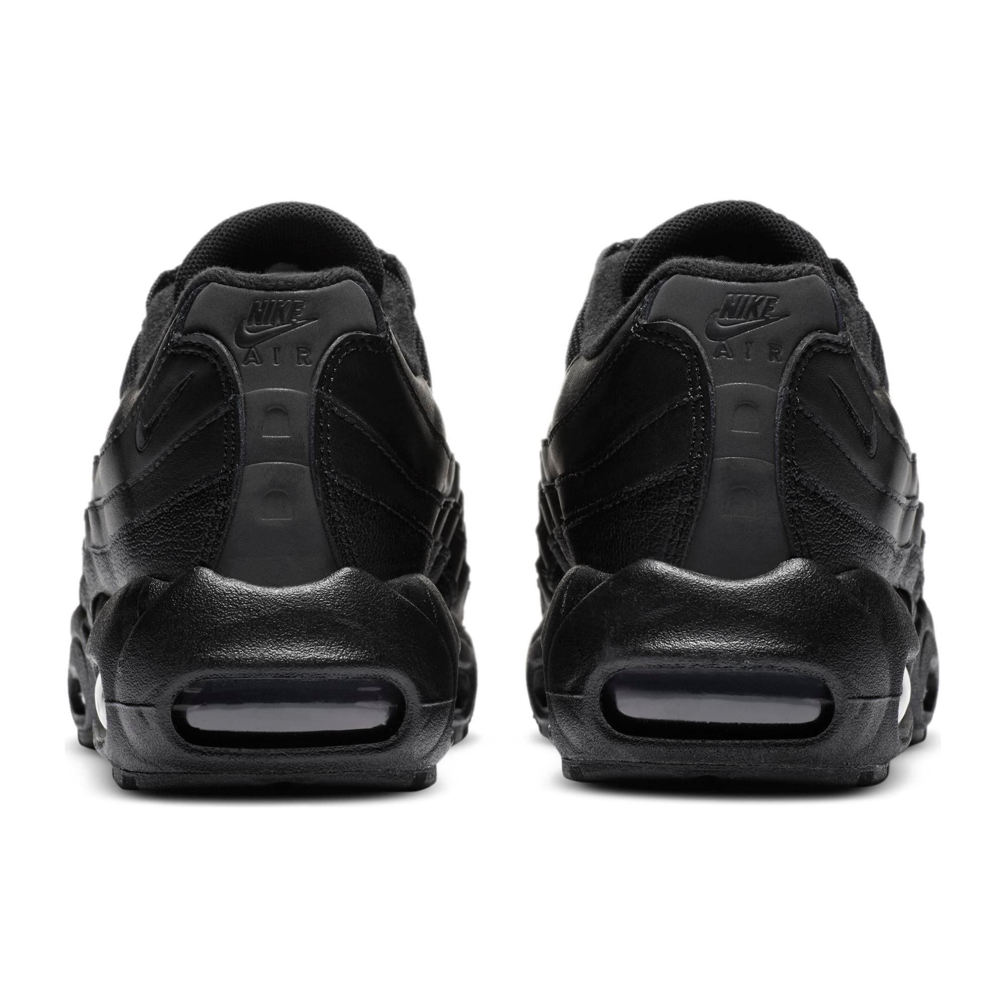 Nike Air Max 95 Recraft "Black" Grade School Boys' Shoe - BLACK Thumbnail View 8