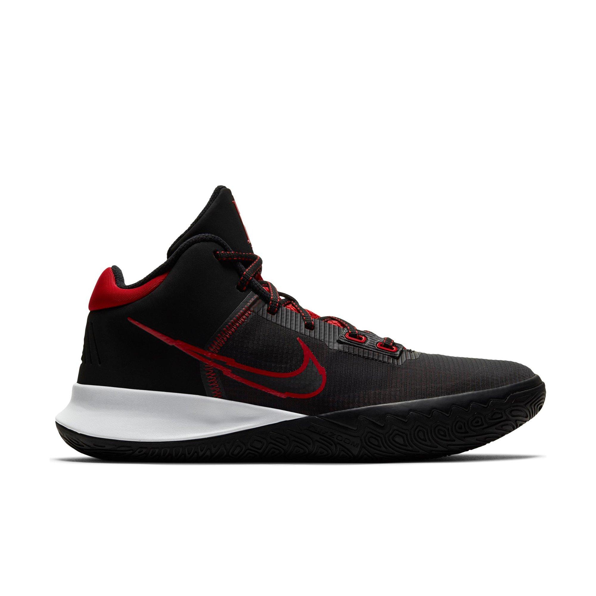 nike kyrie flytrap white black university red
