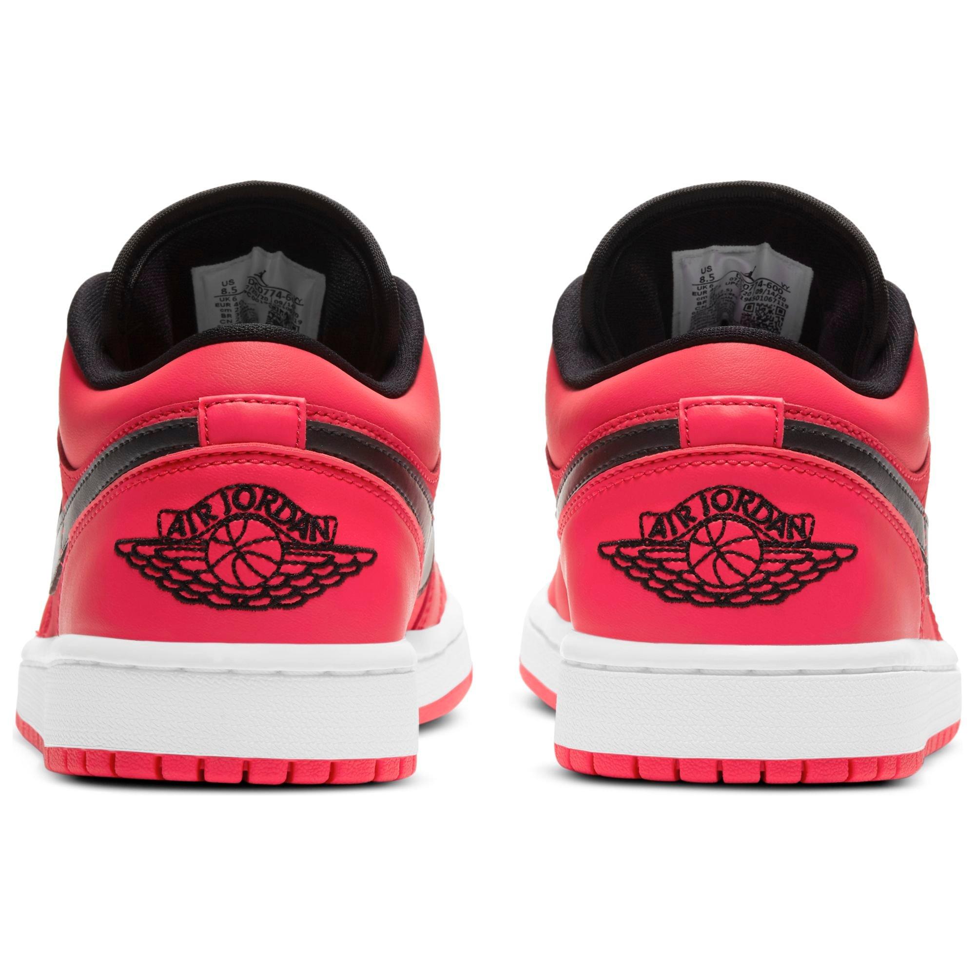 Jordan 1 Low Siren Red Black Yellow Women S Shoe Hibbett City Gear