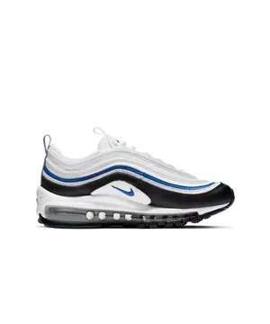 Air Max 97 "White/Signal Blue/Black/Pure Platinum" Grade Boys' Shoe