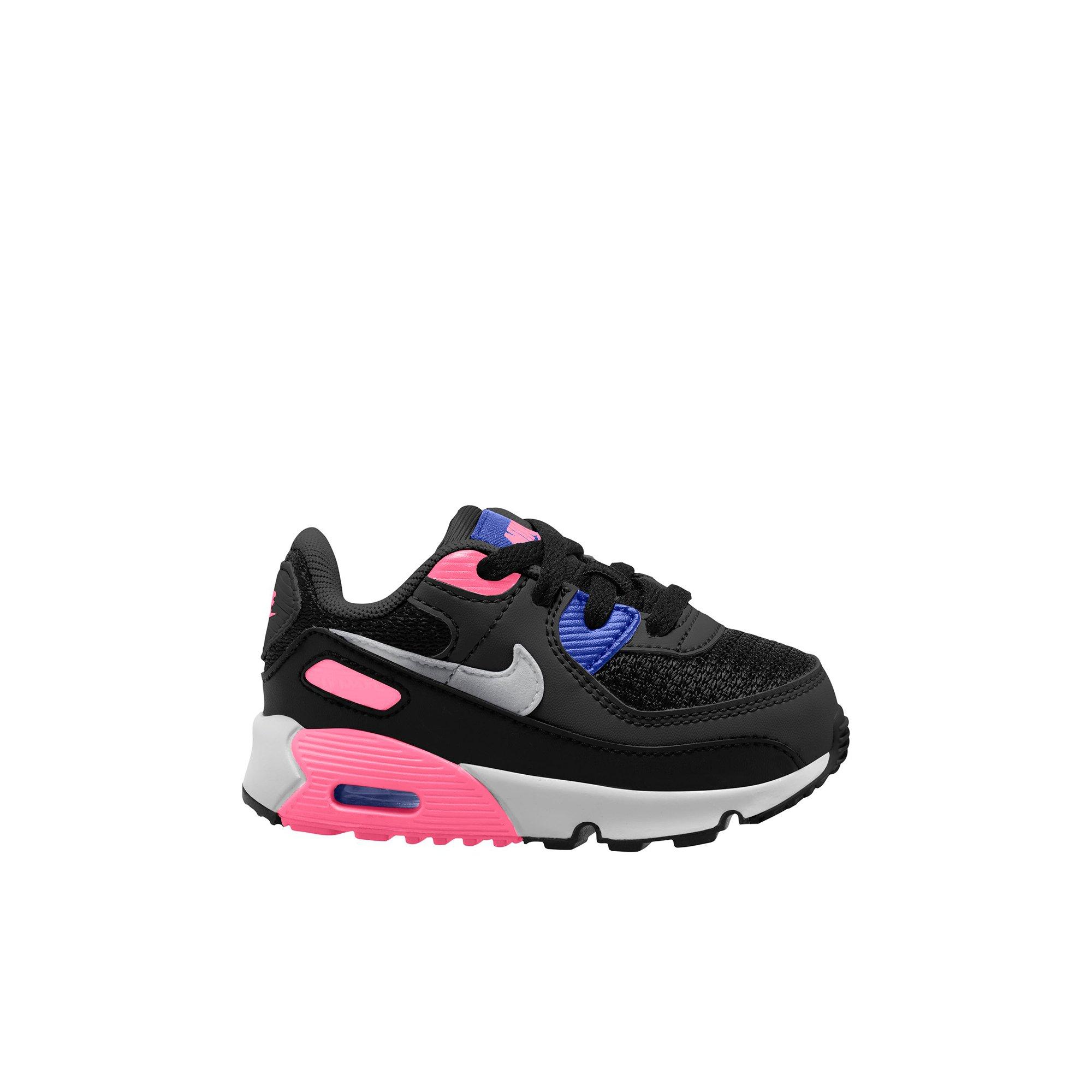 Toddler girl black hotsell and pink nike shoes