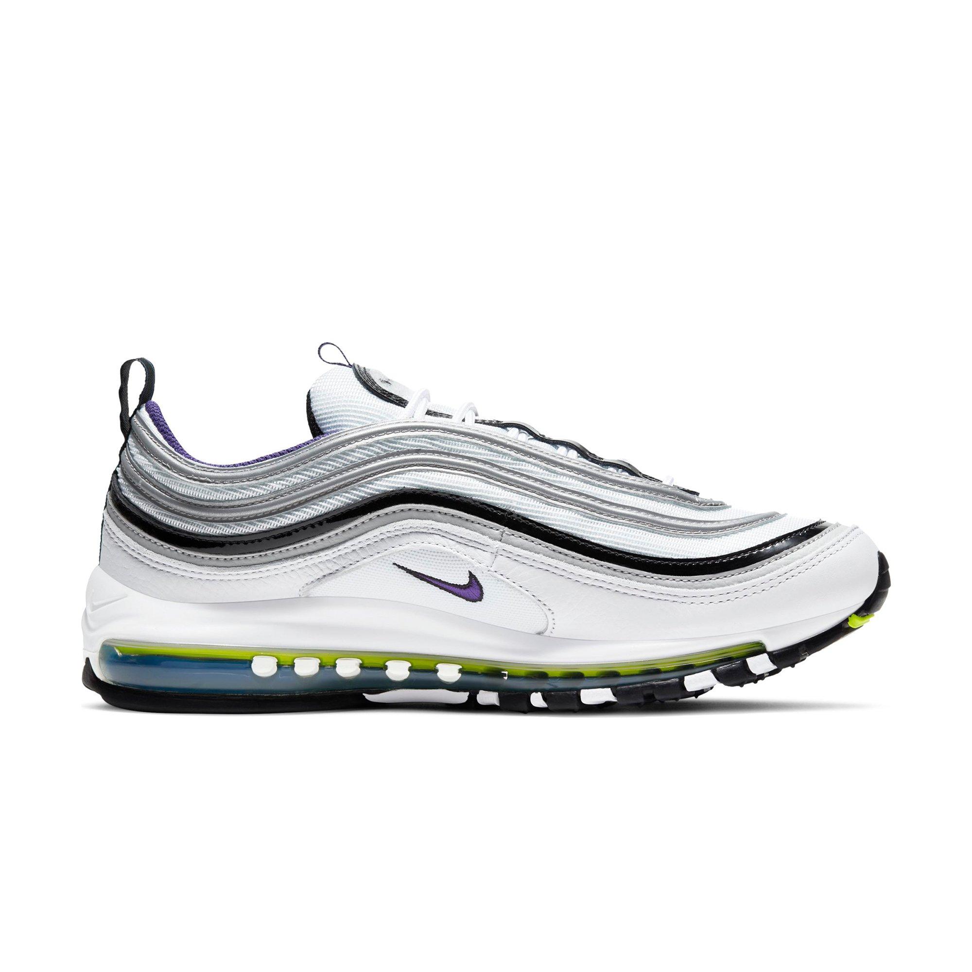 purple white air max 97