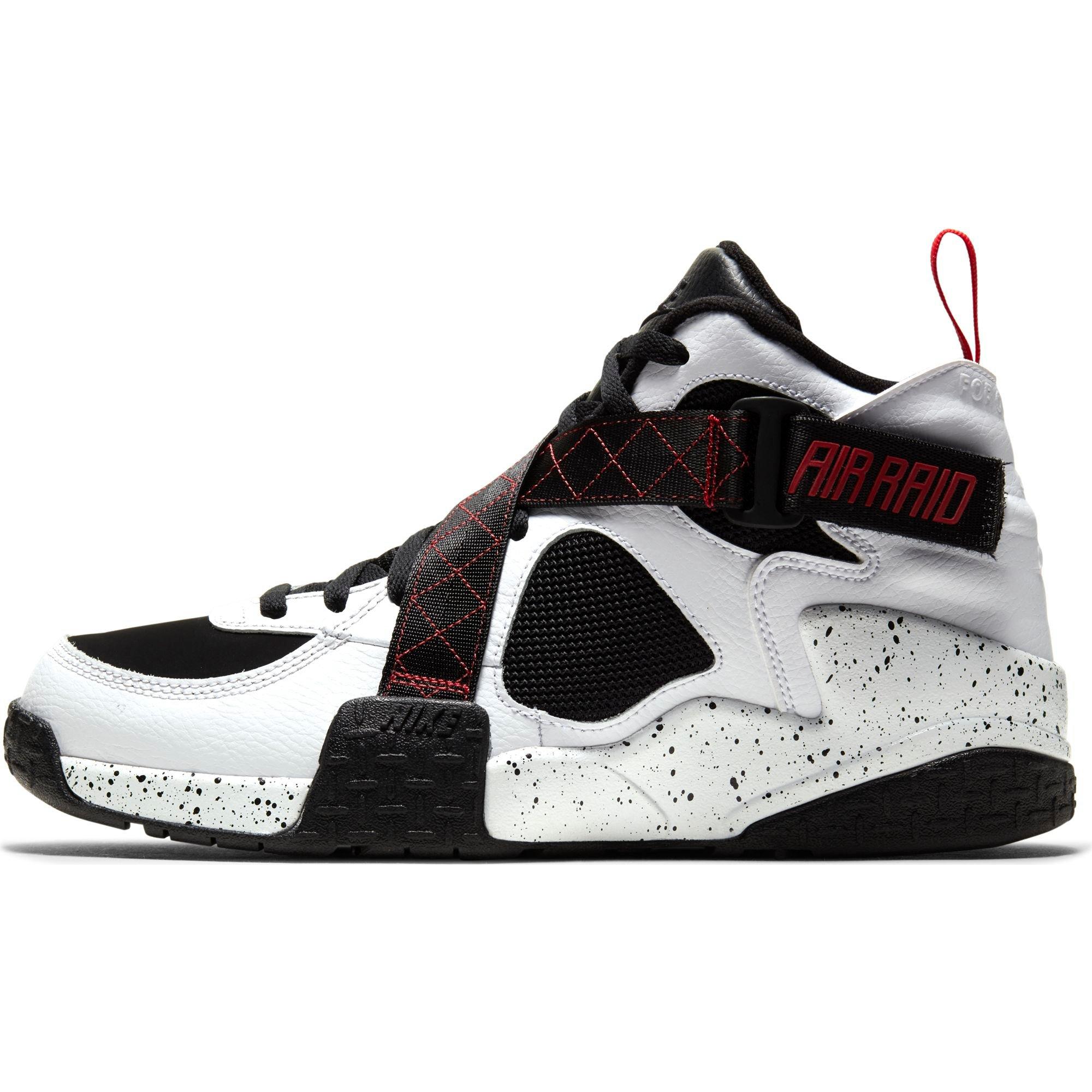 Nike Air Raid White/University/Black Men's Shoe - Hibbett