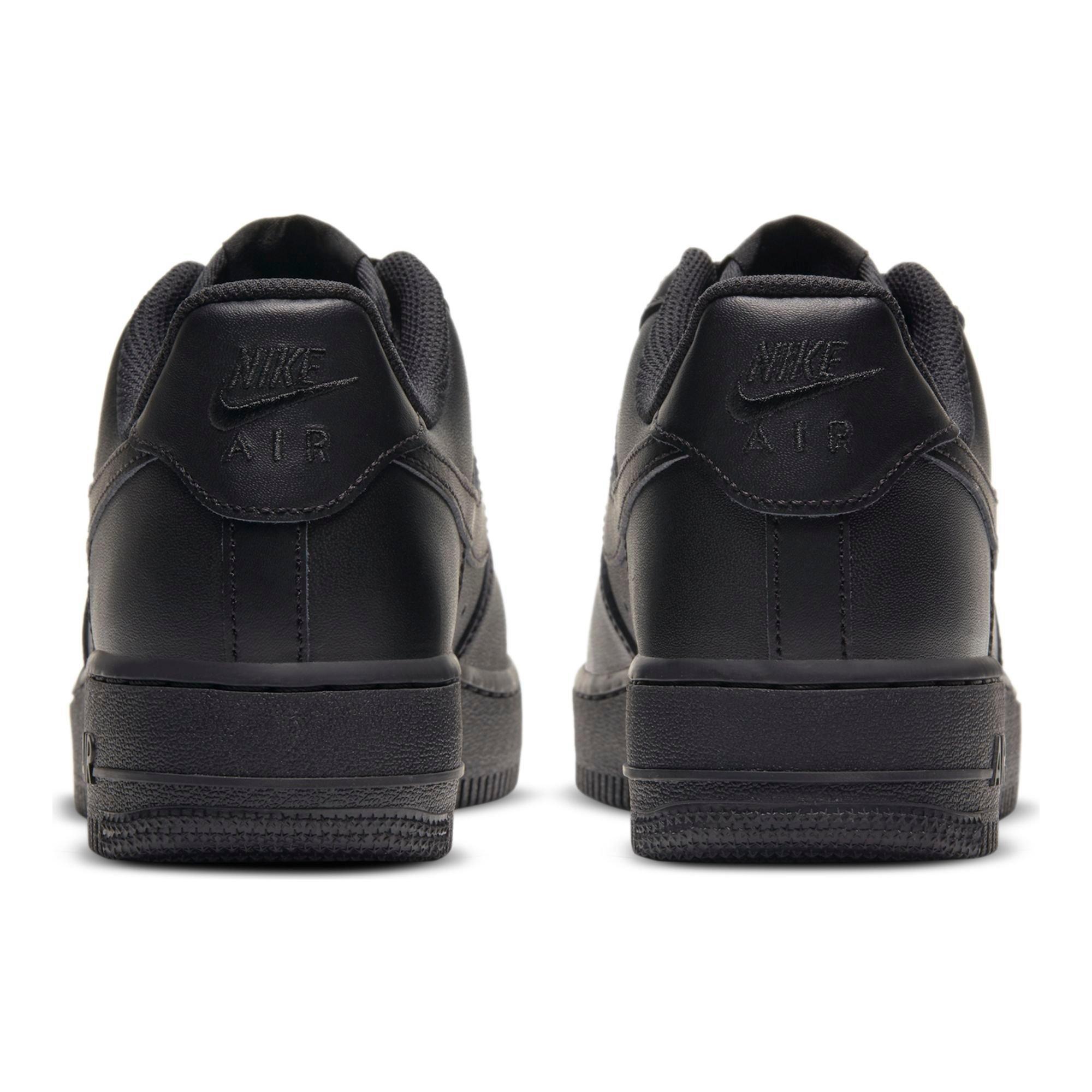 Nike Air Force 1 '07 "Black/Black" Women's Shoe - BLACK Thumbnail View 8