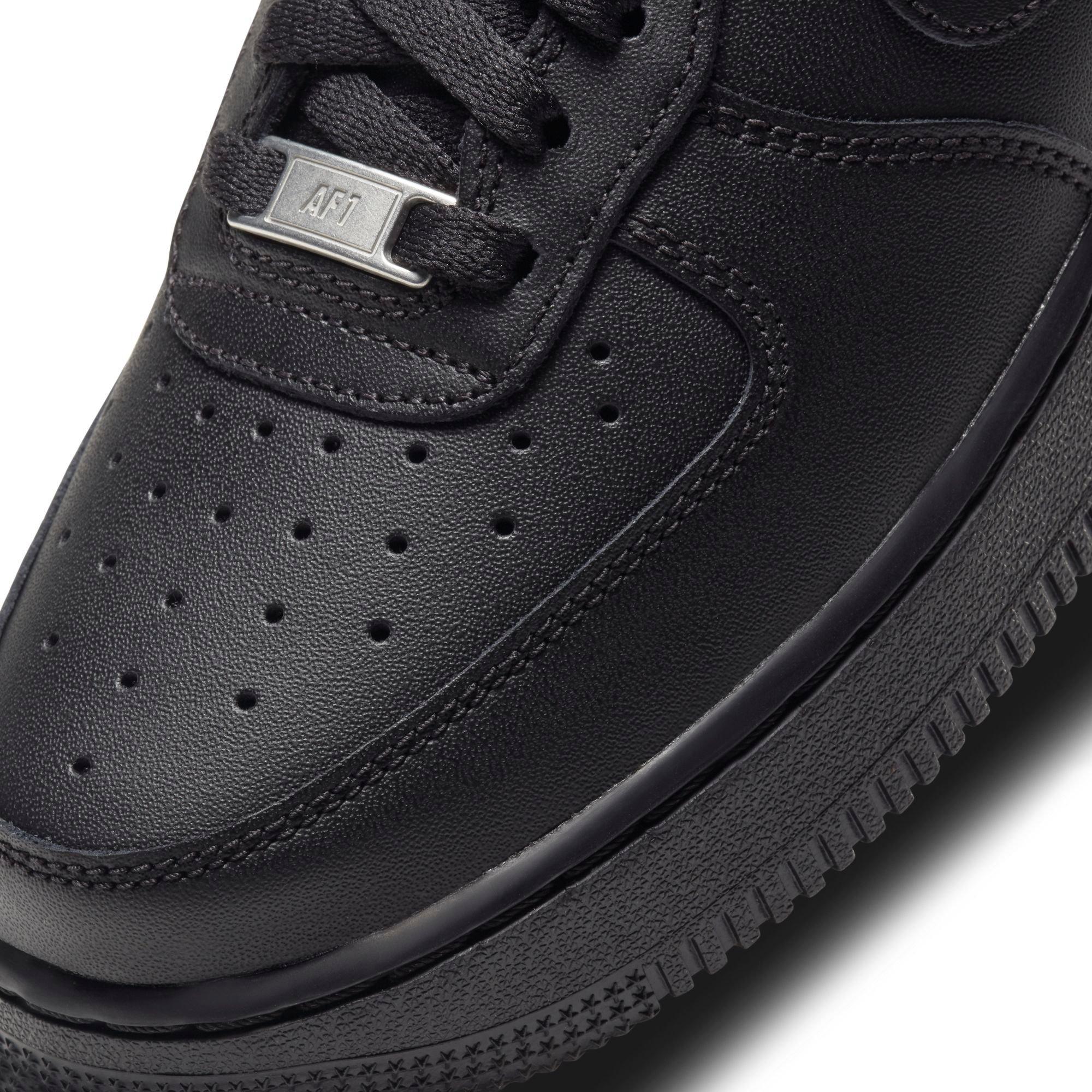 Nike Air Force 1 '07 "Black/Black" Women's Shoe - BLACK Thumbnail View 3