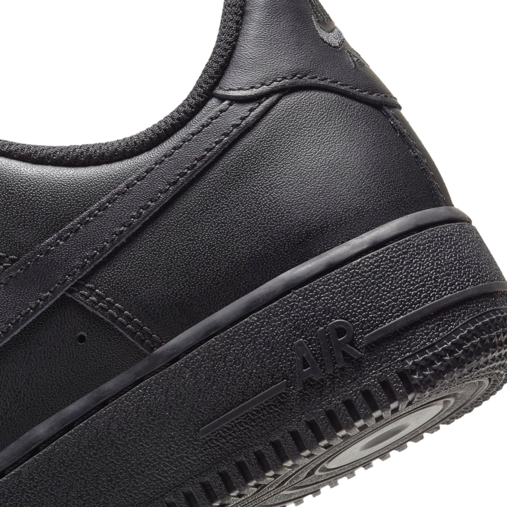 Nike Air Force 1 '07 "Black/Black" Women's Shoe - BLACK Thumbnail View 4