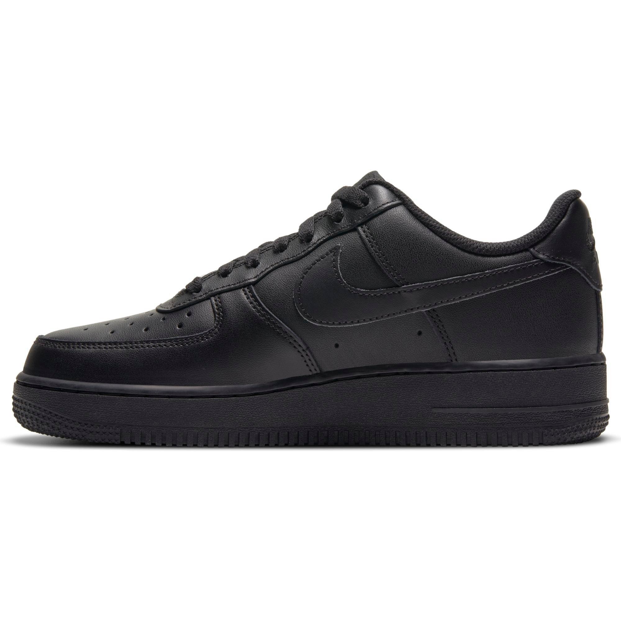 Nike Air Force 1 '07 "Black/Black" Women's Shoe - BLACK Thumbnail View 6