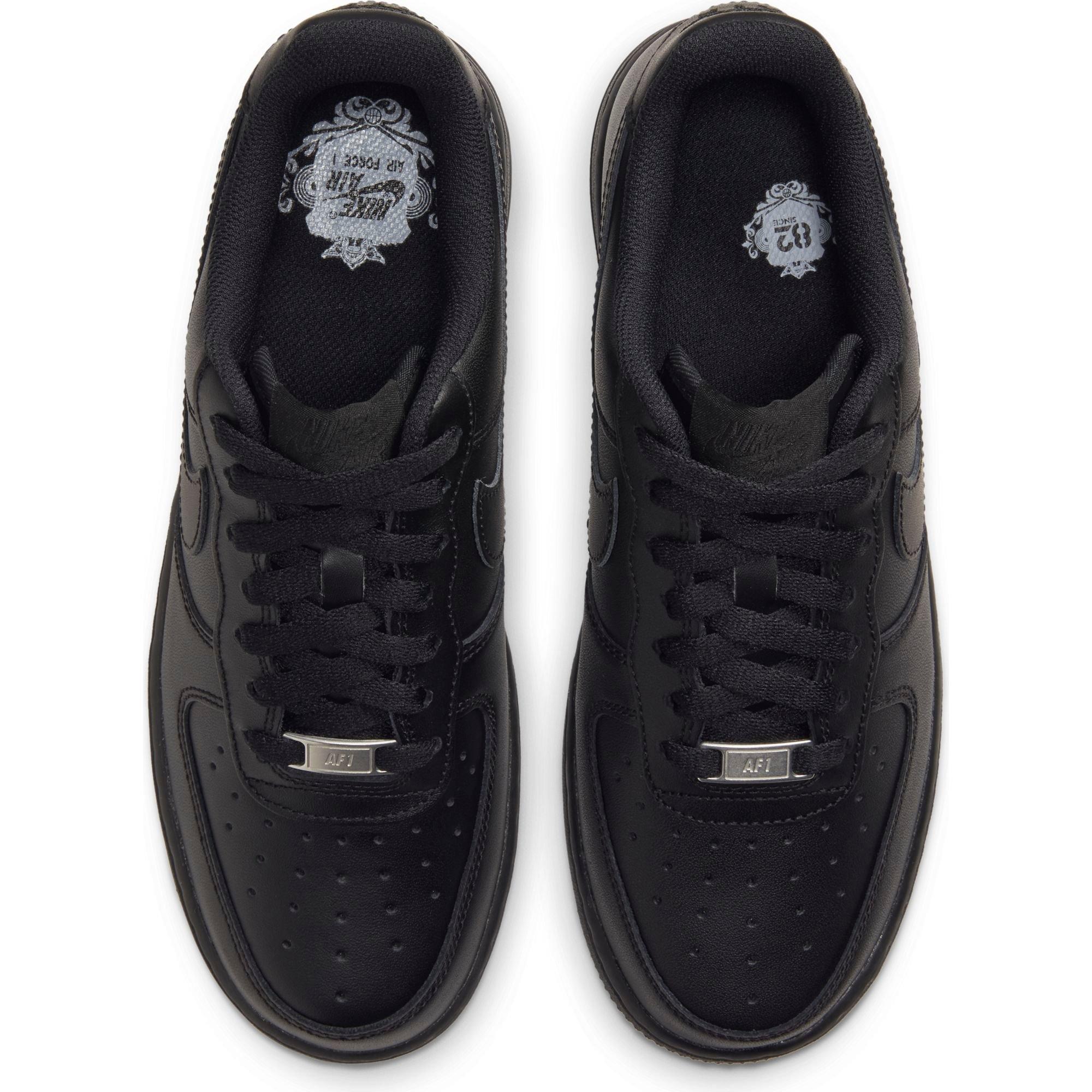 Nike Air Force 1 '07 "Black/Black" Women's Shoe - BLACK Thumbnail View 7