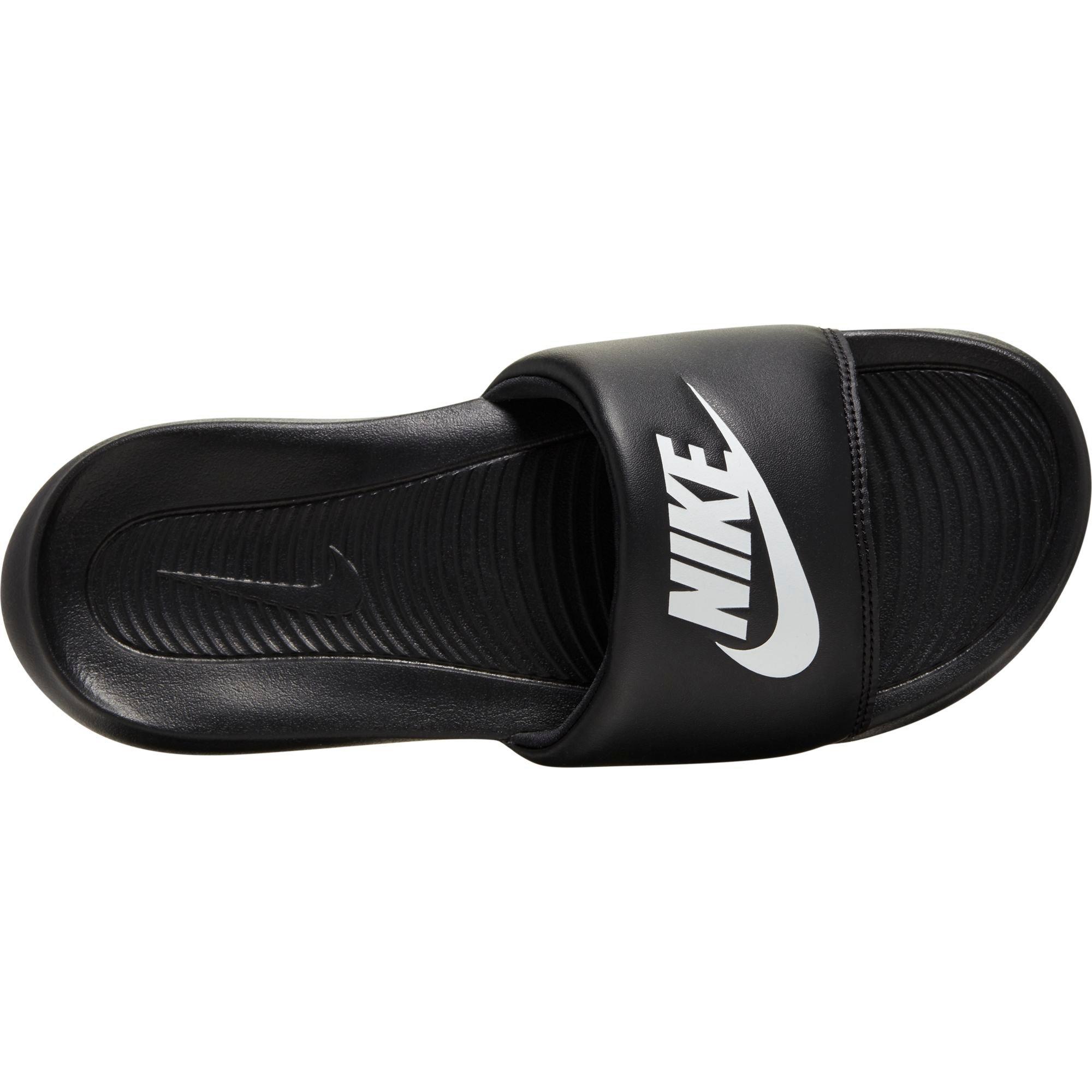 Nike Victori One "Black/White" Women's Slide - BLACK/WHITE Thumbnail View 6
