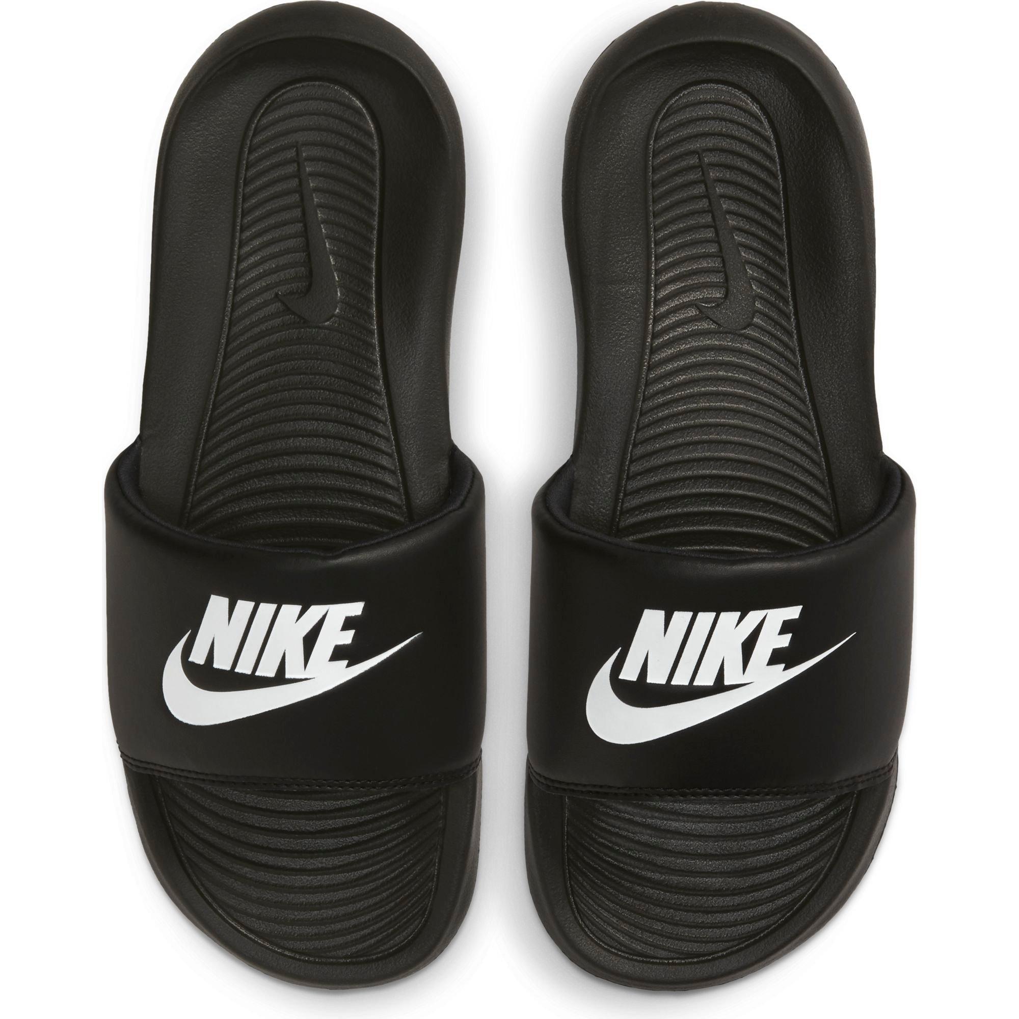 Nike Victori One "Black/White" Women's Slide - BLACK/WHITE Thumbnail View 7