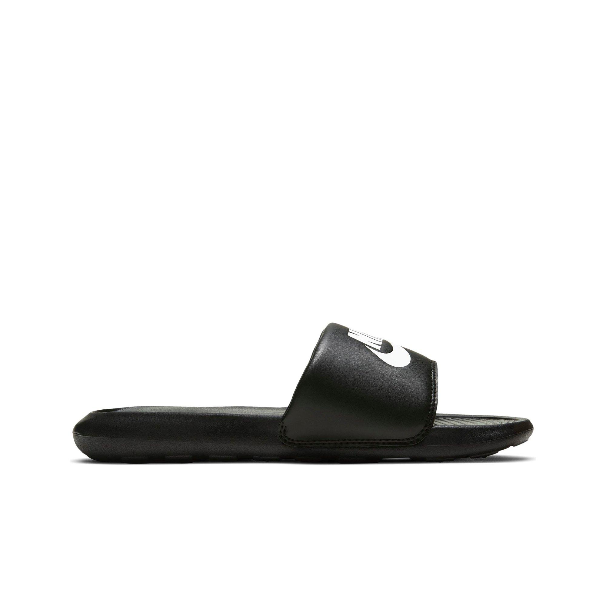 Nike Victori One "Black/White" Women's Slide - BLACK/WHITE Thumbnail View 2