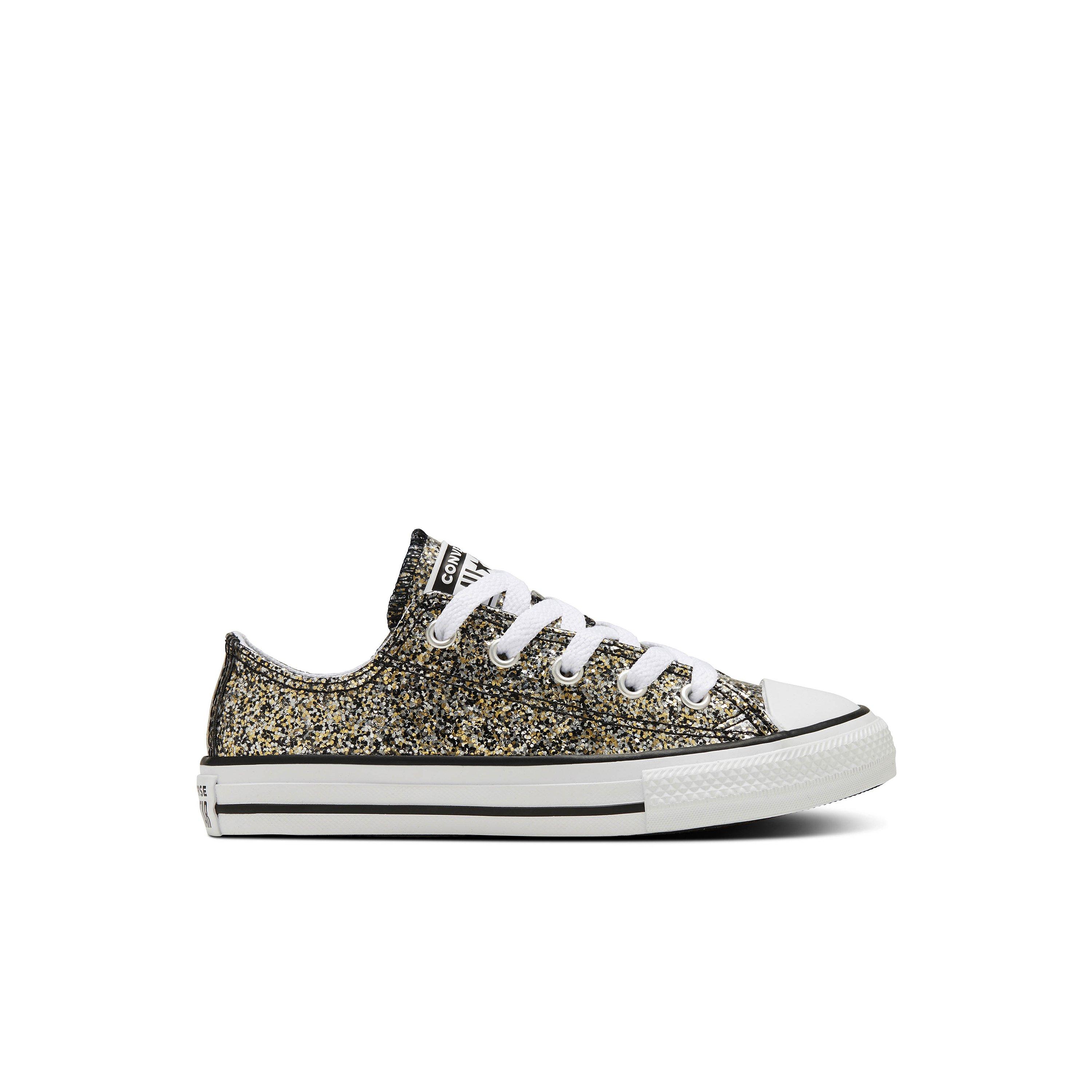 Converse all star best sale lo glitter gold