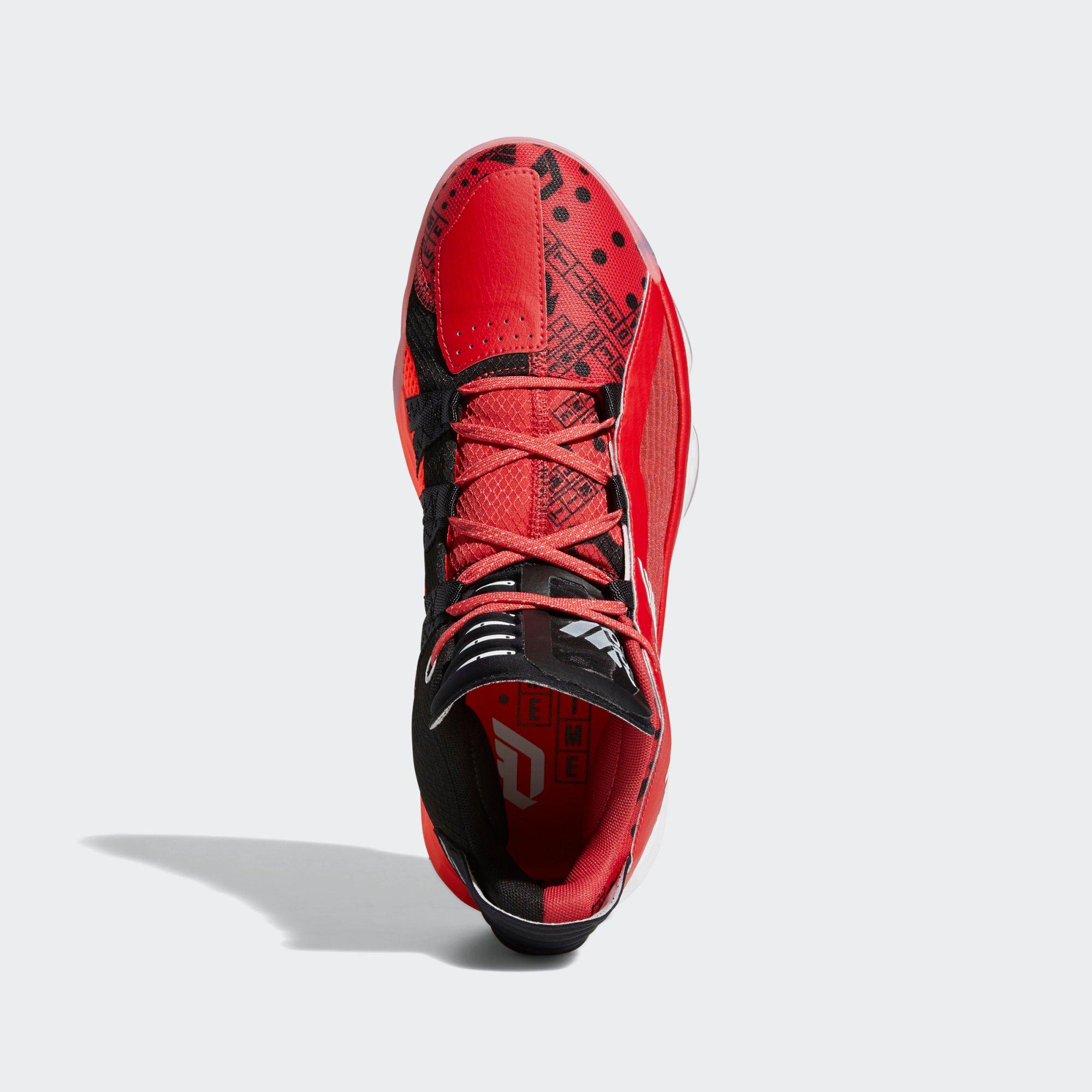 adidas dame 6 glory red