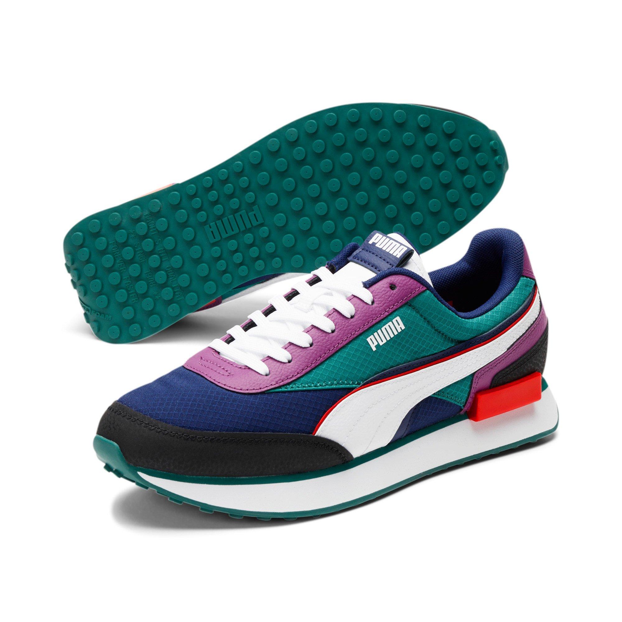 Puma Future Rider Byzantium Teal Purple Blue Men S Shoe Hibbett City Gear
